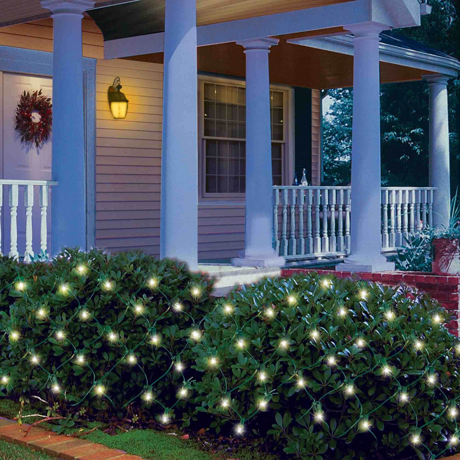 slide 4 of 6, Holiday Living 100 -Count 6-ft Color-changing Color changing LED Plug-In Christmas String Lights, 1 ct