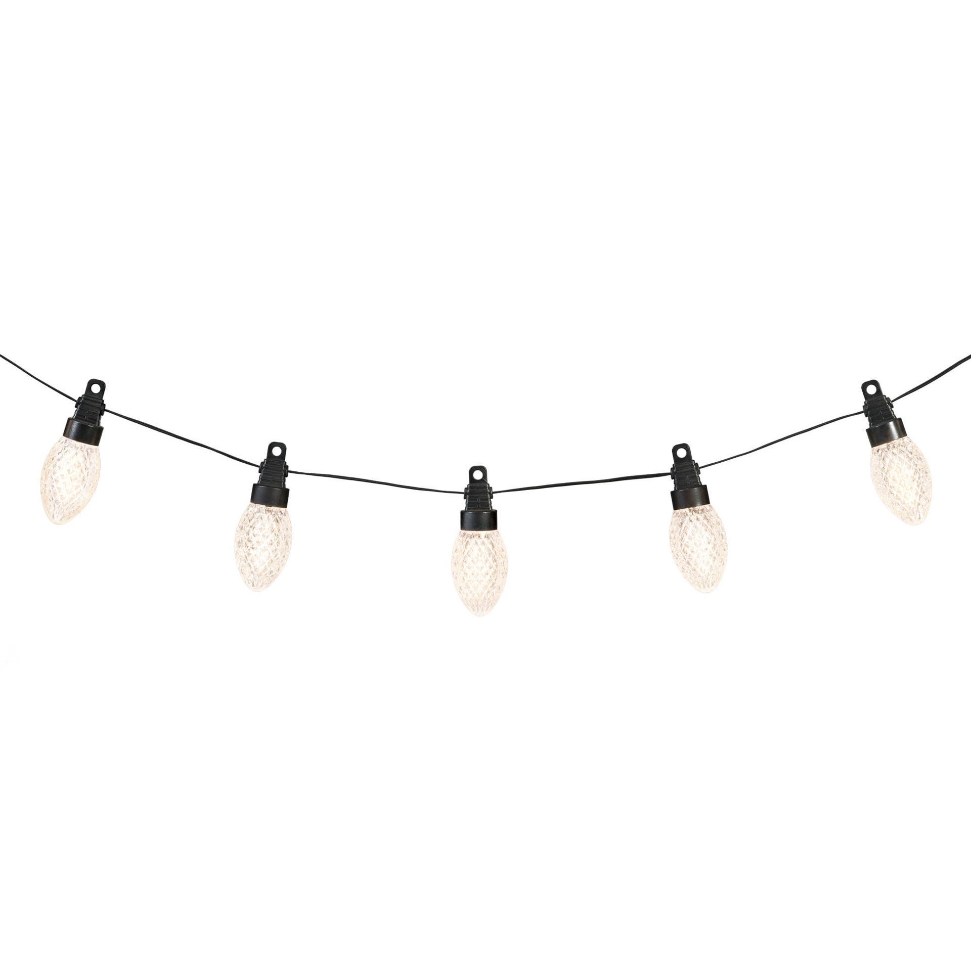 slide 2 of 6, Holiday Living 10 -Count 9-ft Color-changing Color changing LED Plug-In Christmas String Lights, 1 ct