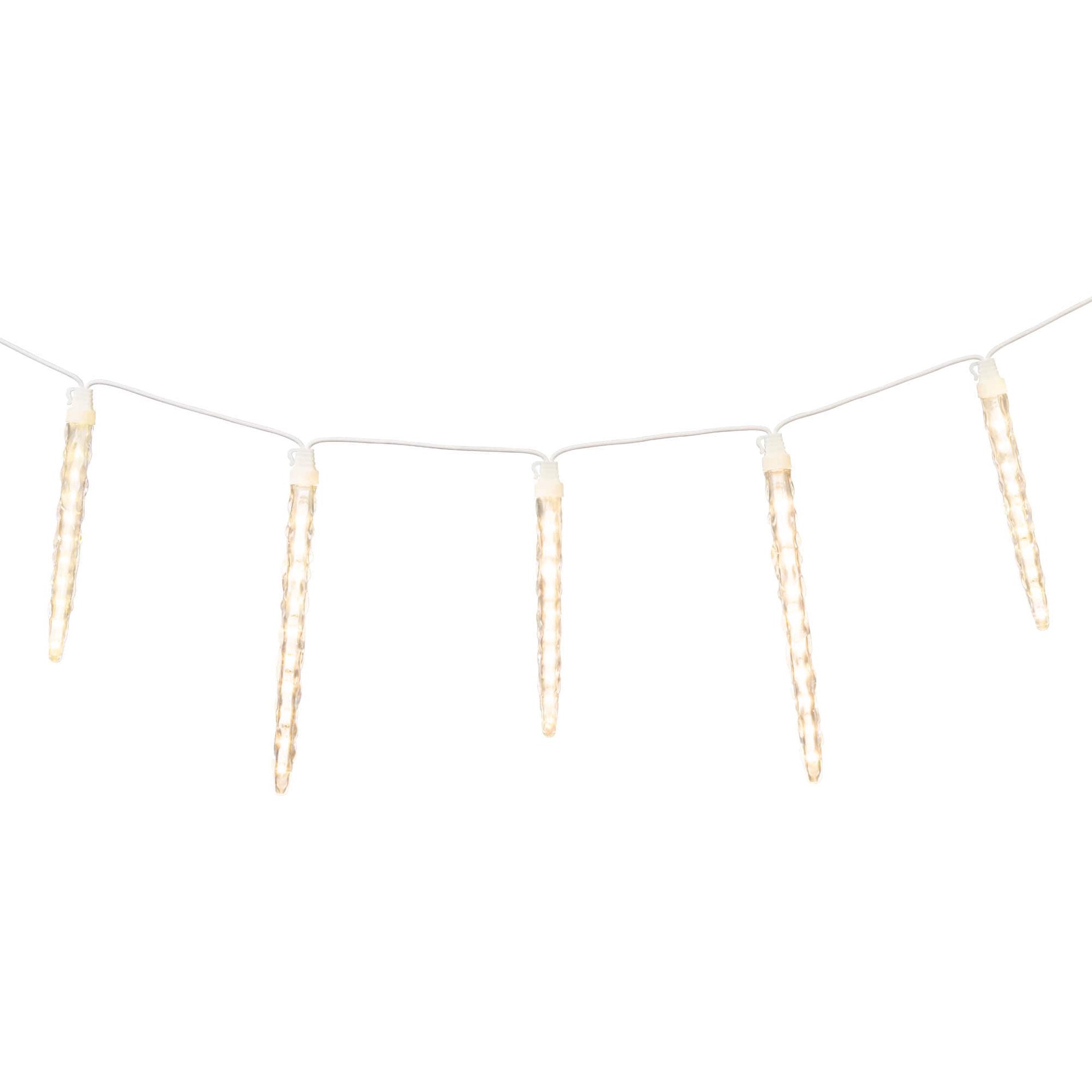 slide 2 of 6, Holiday Living 7 -Count 9-ft Color-changing Color changing LED Plug-In Christmas String Lights, 1 ct