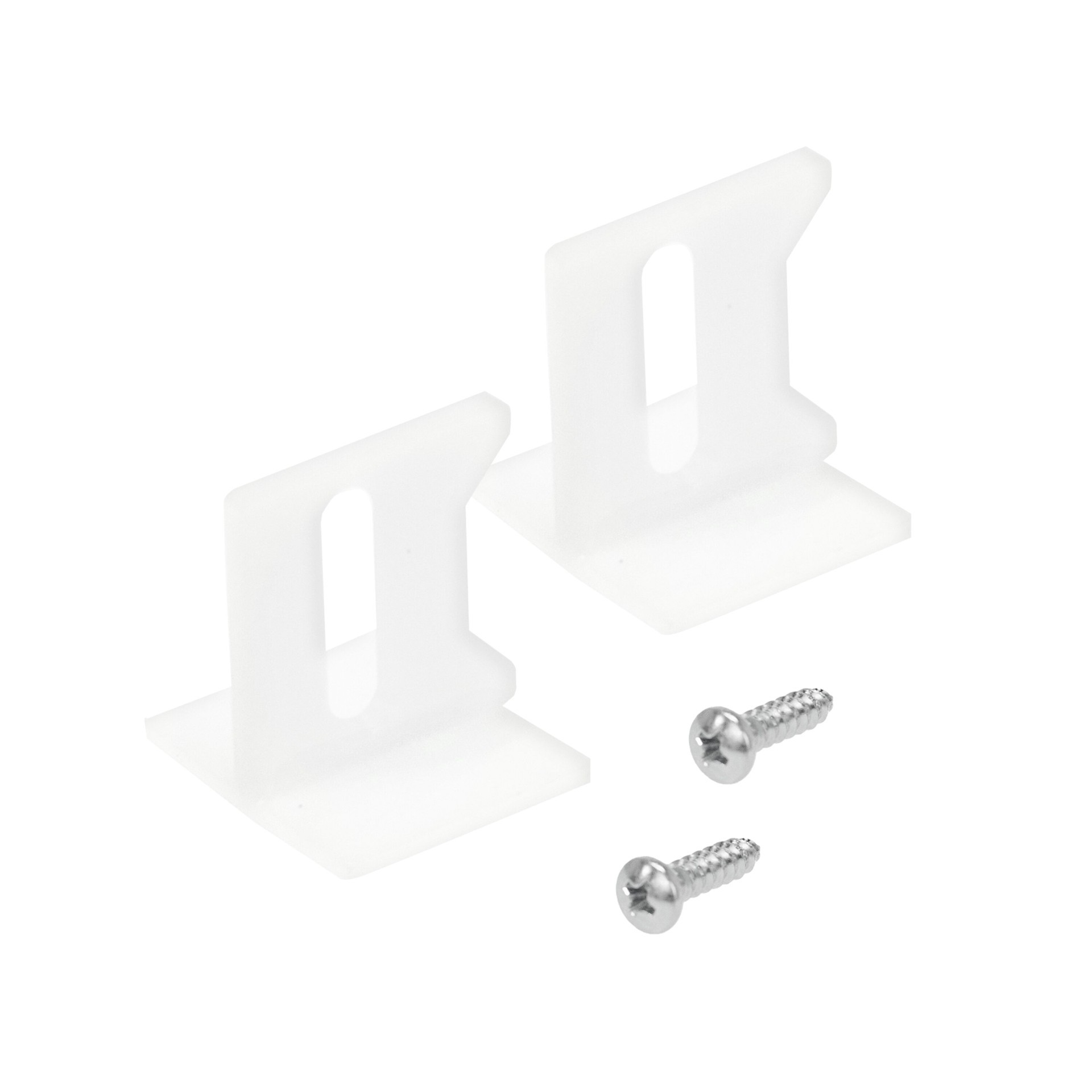 slide 6 of 6, M-D 2 -Pack 1.125-in Plastic Pocket Door Jamb Guide, 1 ct