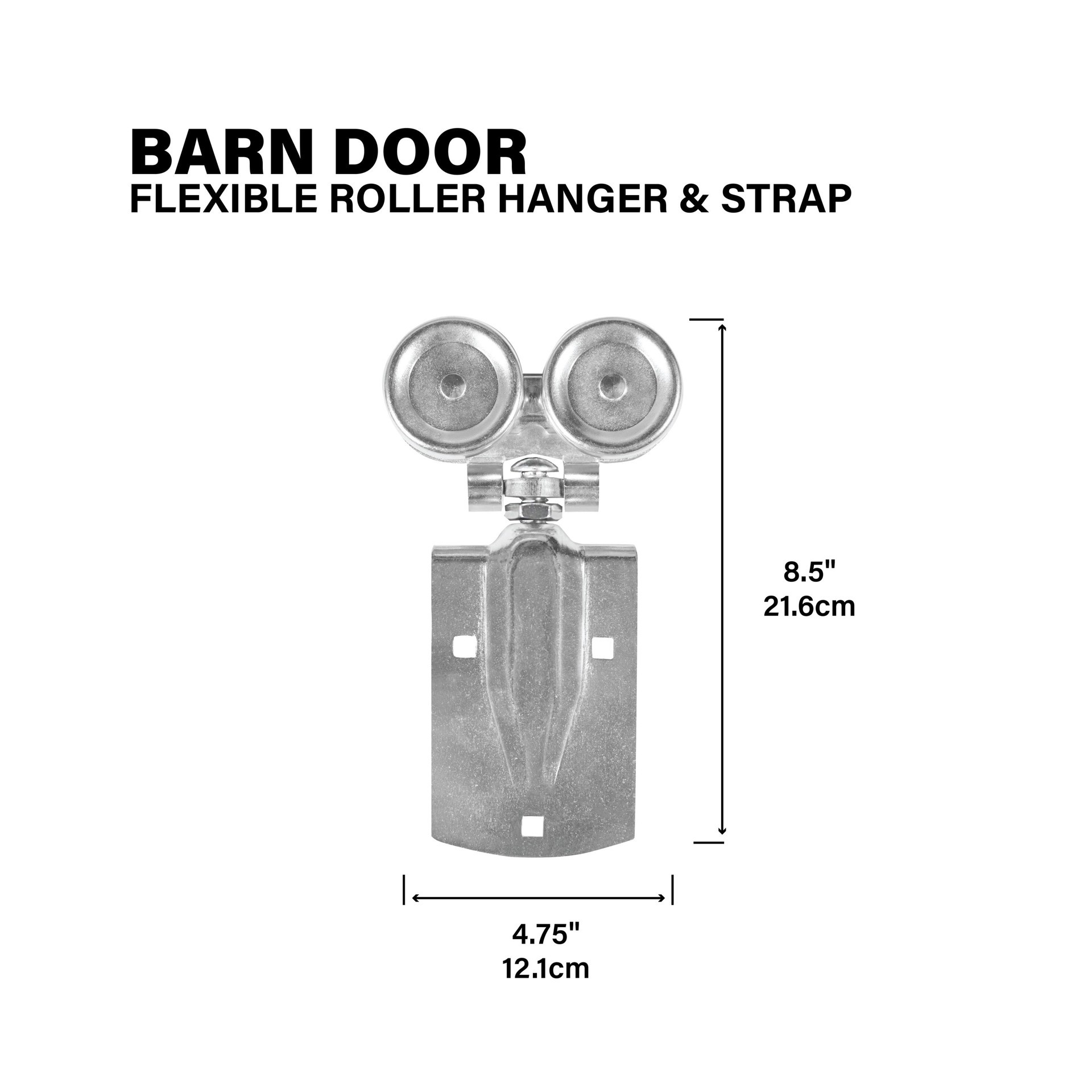 slide 2 of 6, M-D Mill Indoor/Outdoor Single Barn door hanger, 1 ct