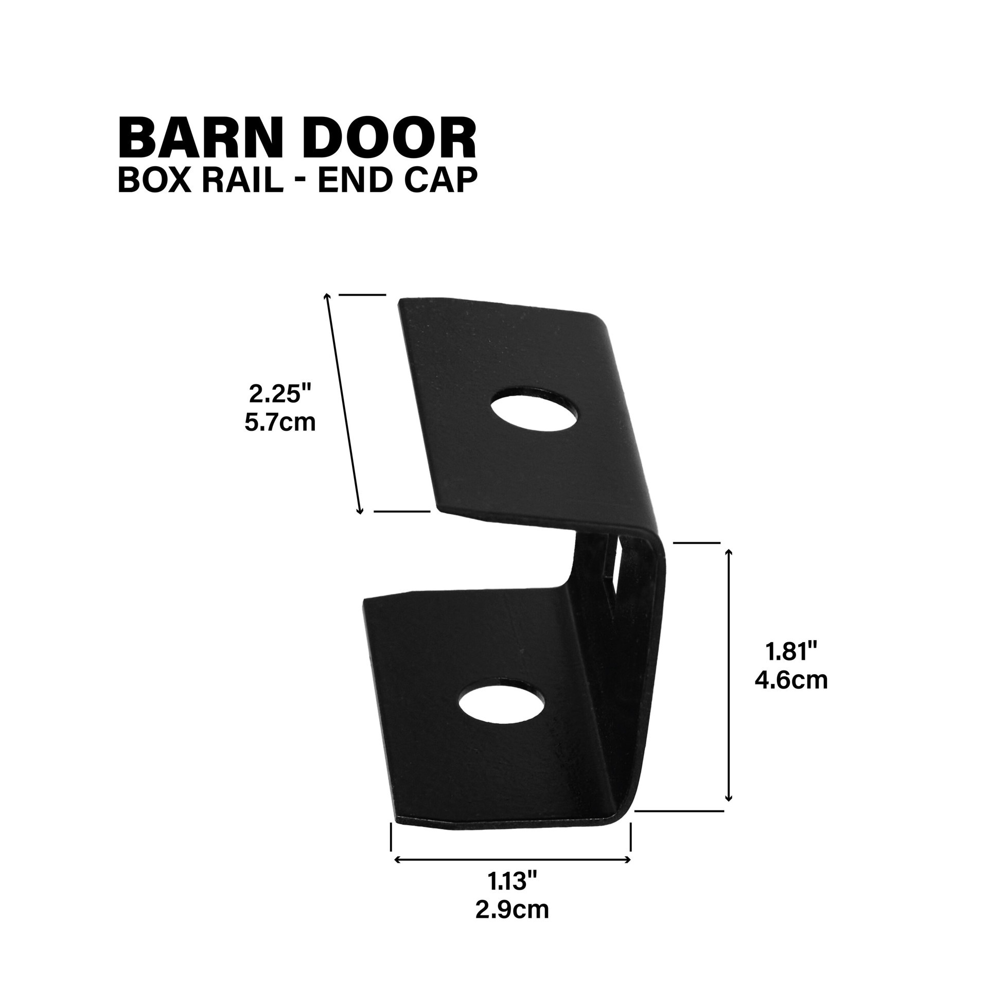 slide 3 of 6, M-D Matte Black Indoor/Outdoor Single Bracket, 1 ct