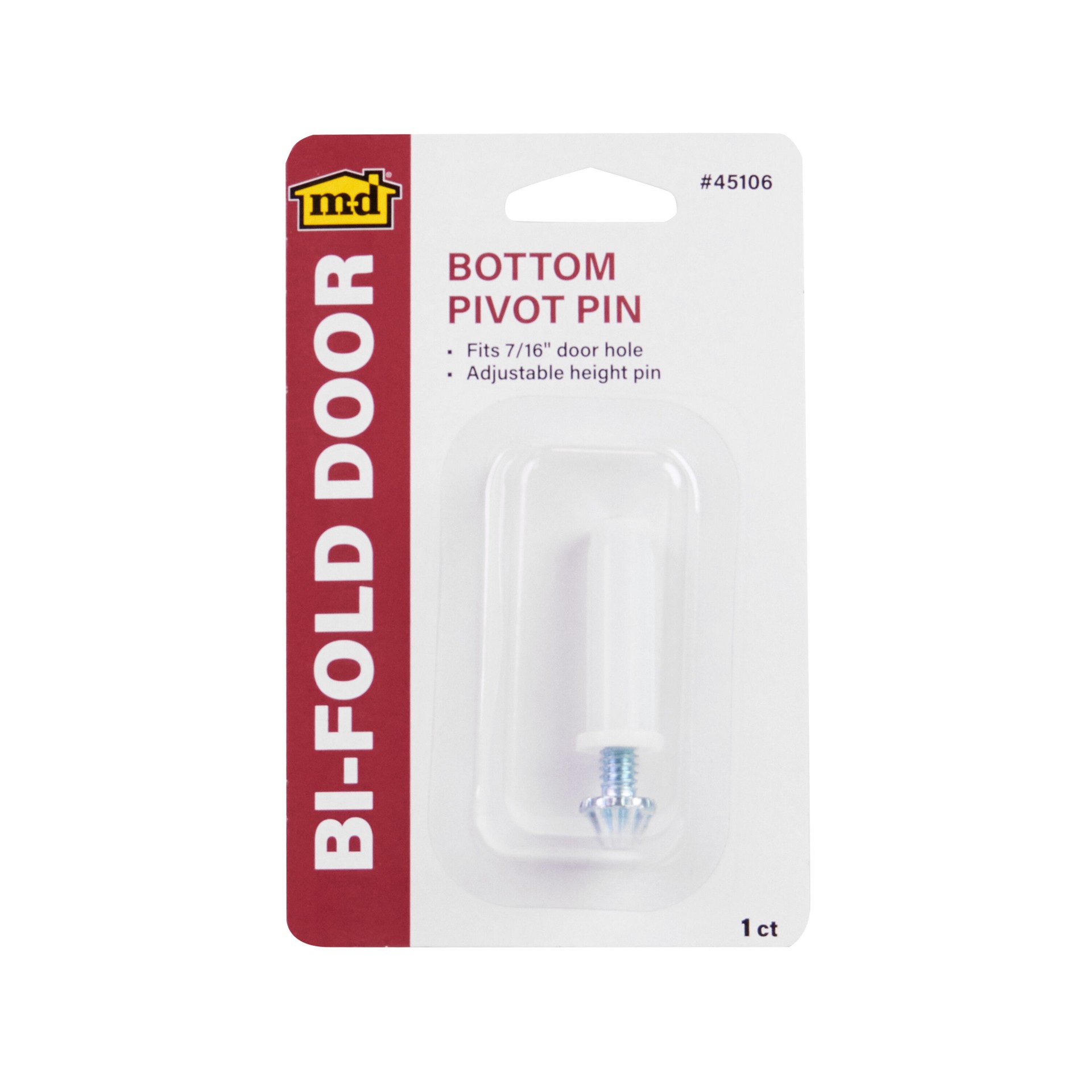 slide 6 of 6, M-D 0.44-in Bottom pivot pin, 1 ct