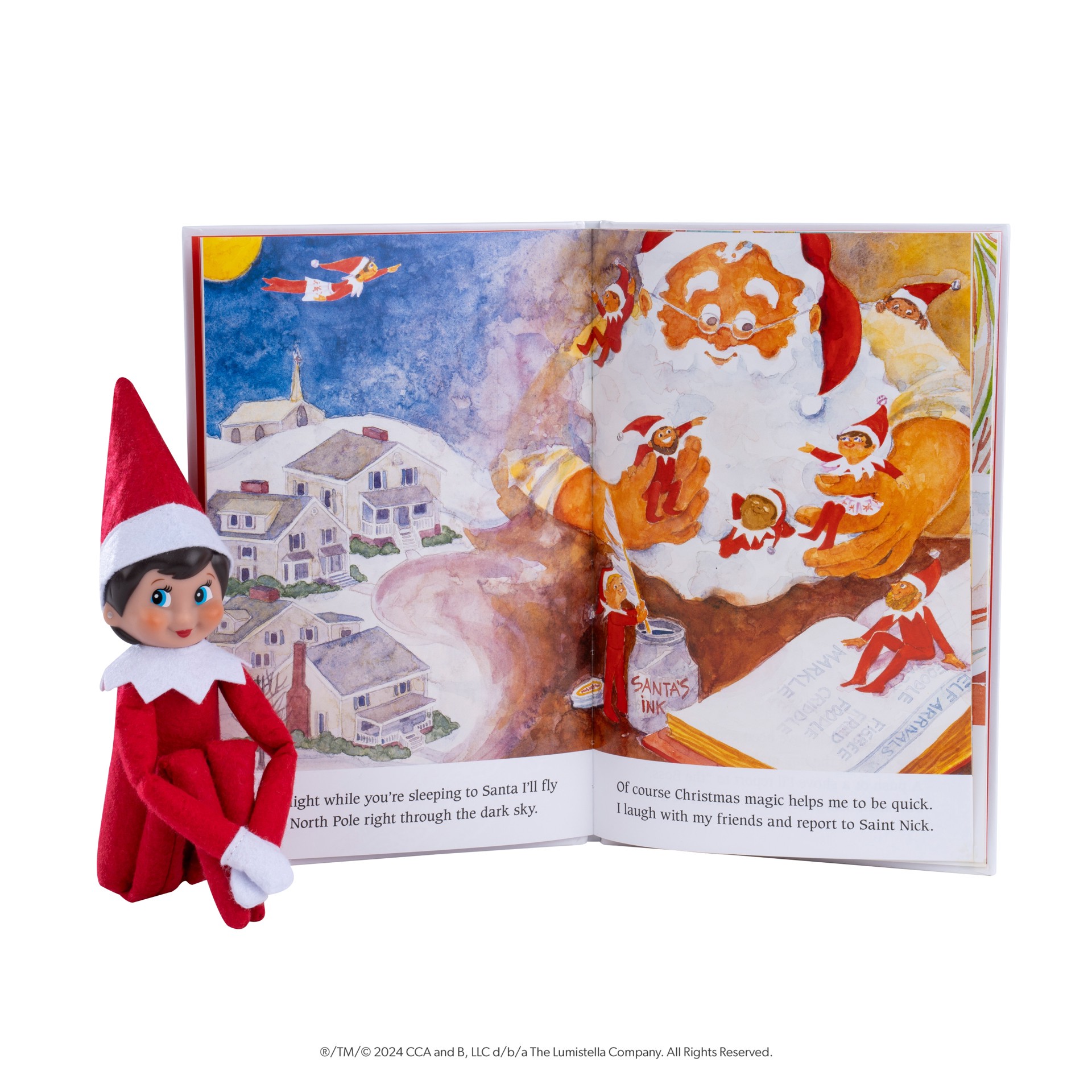 slide 5 of 6, The Elf on the Shelf 10.625-in Elf Plush Toy, 1 ct