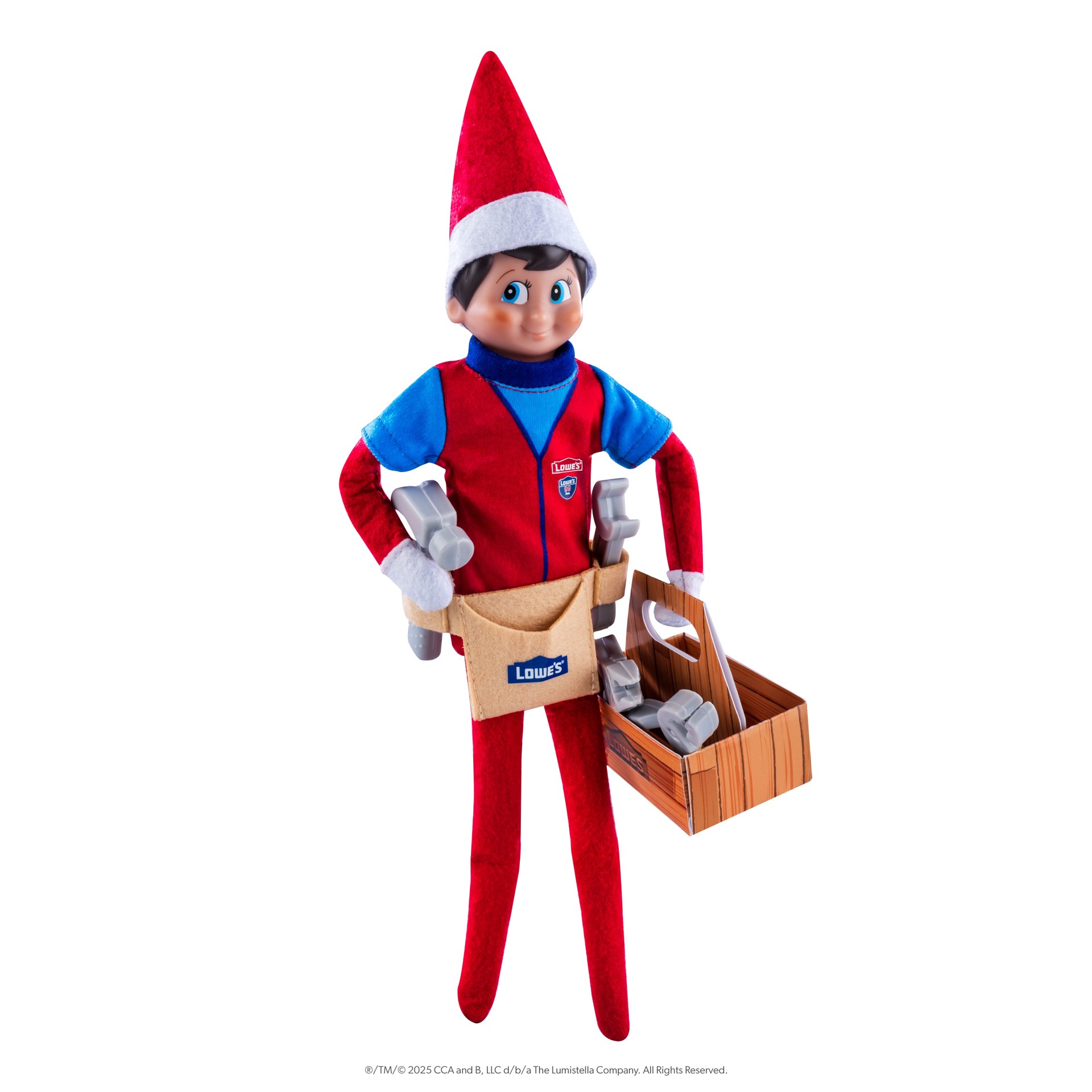 slide 3 of 5, The Elf on the Shelf Polar Props Fix It Set, 1 ct