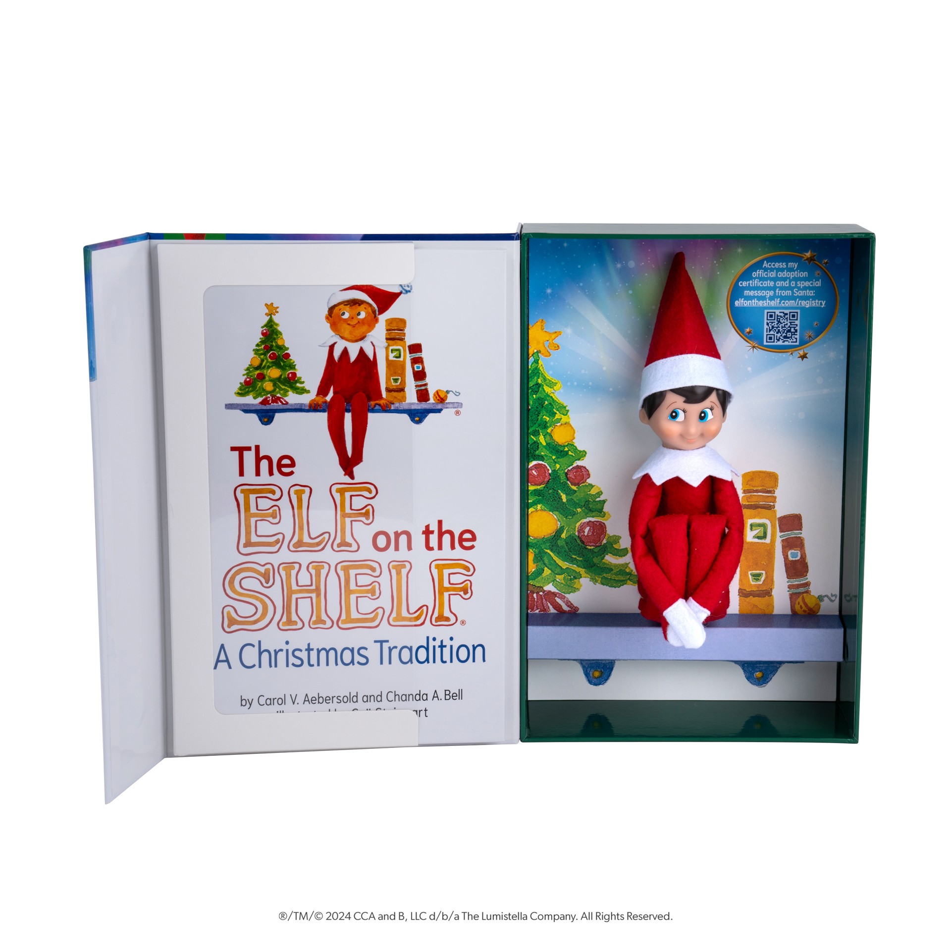 slide 3 of 6, The Elf on the Shelf 10.625-in Elf Plush Toy, 1 ct