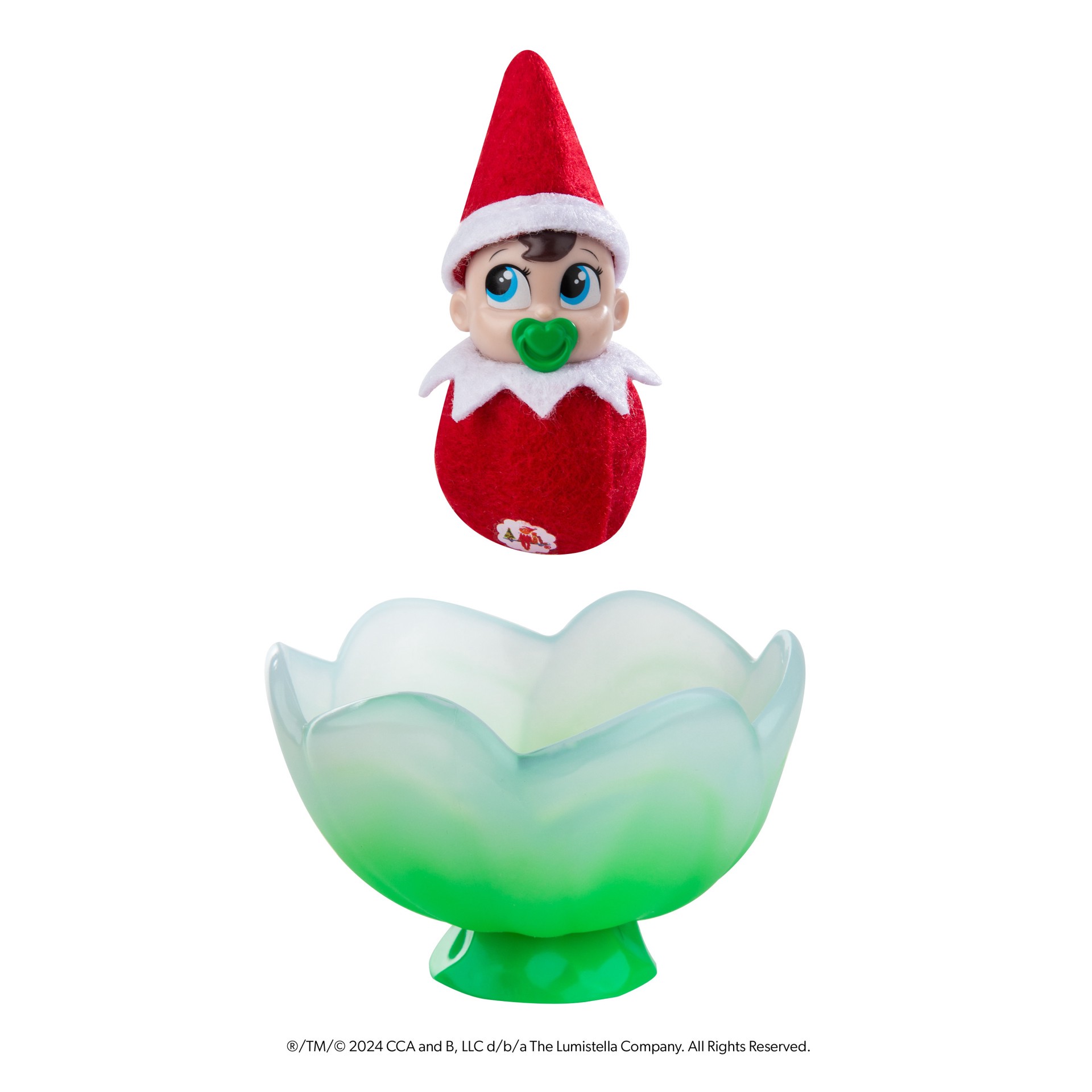 slide 2 of 6, The Elf on the Shelf 4.5-in Elf Christmas Figurine, 1 ct