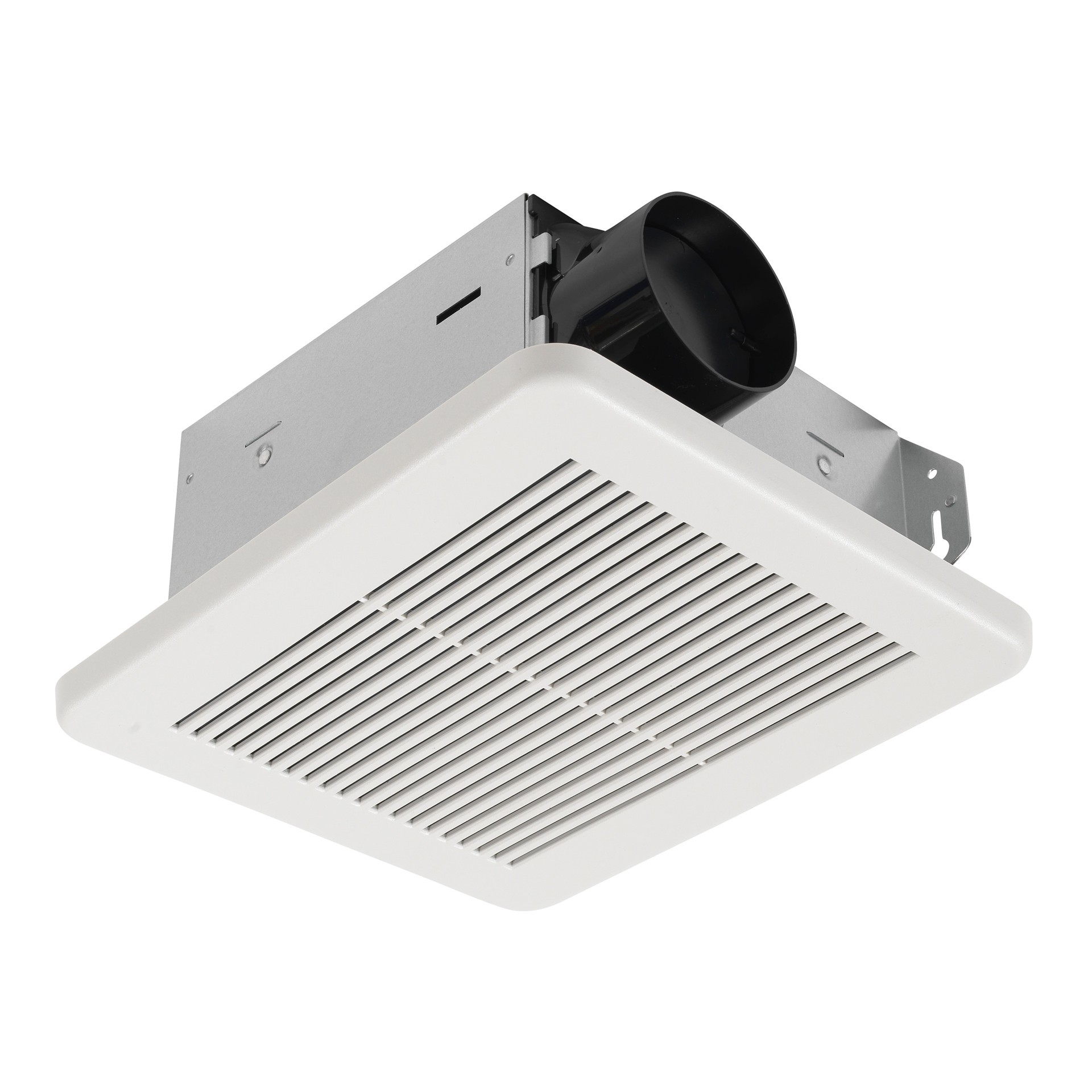 slide 2 of 6, Utilitech 1.0-Sone 50-CFM White Bathroom Fan (ENERGY STAR Certified), 1 ct