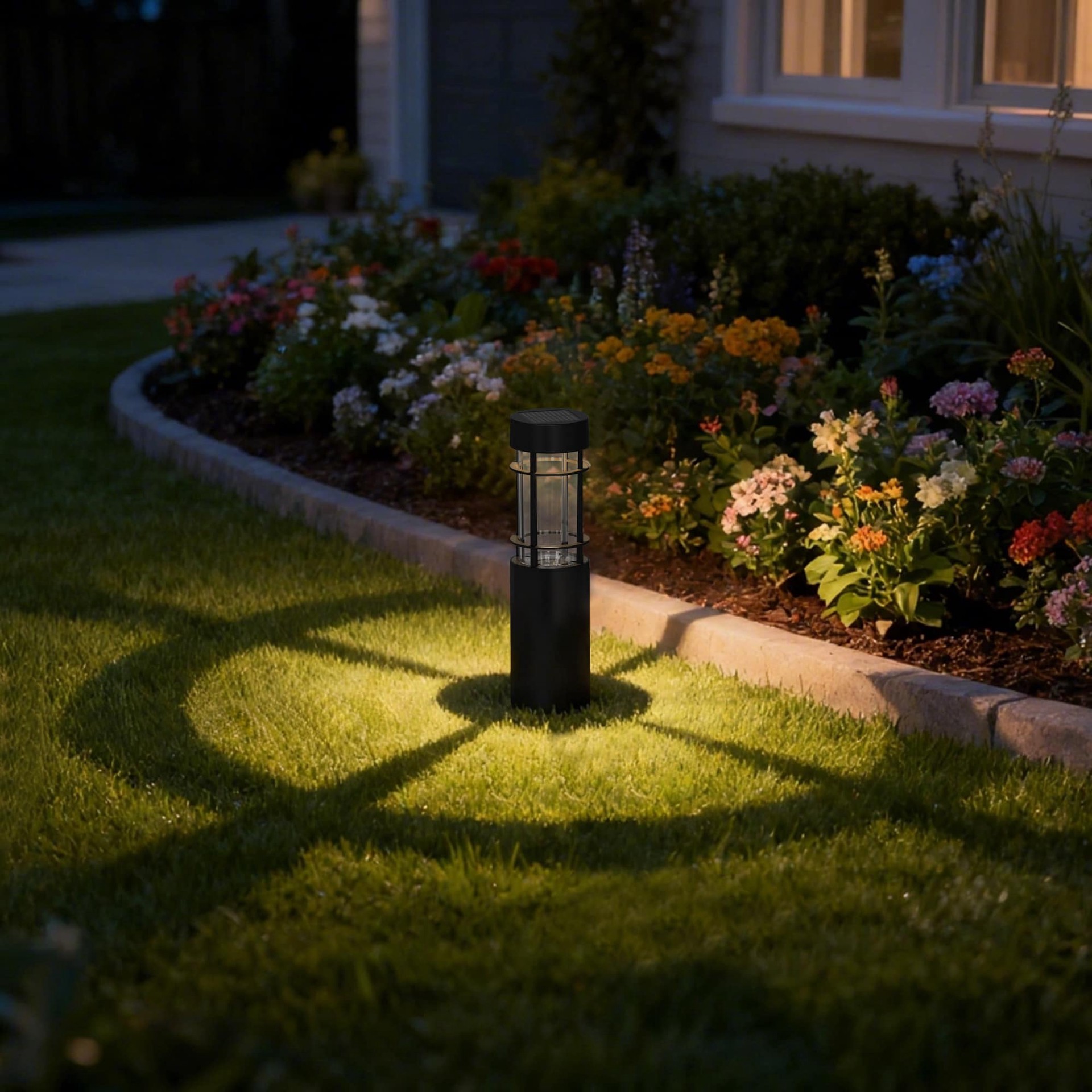 slide 3 of 6, Harbor Breeze Harbor Breeze 10 -Lumens 0.72 -Watt Black Battery-operated LED Outdoor Path Light ( 3000-K ), 1 ct