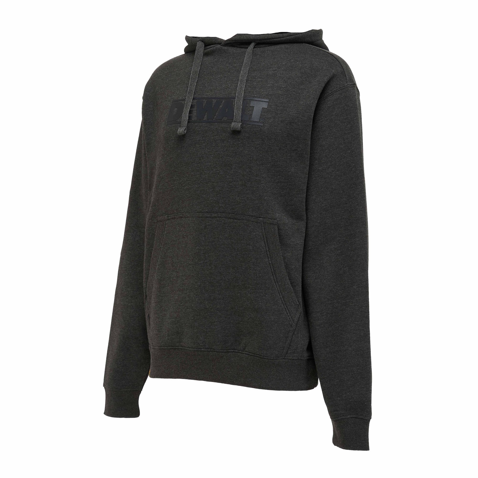 slide 3 of 4, DEWALT Men's Gray Heavy weight Knit Long sleeve Solid Hoodie ( Large ), 1 ct