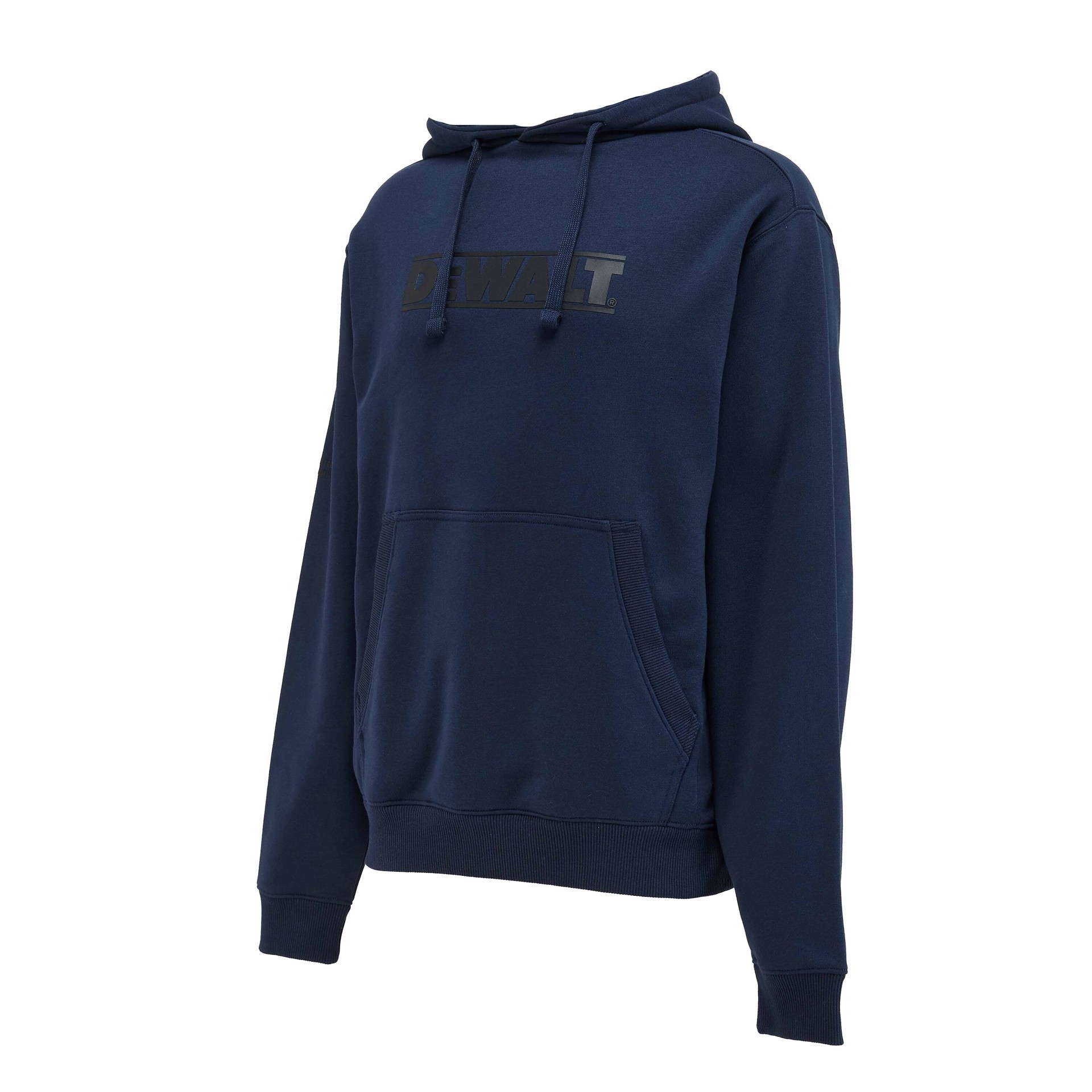 slide 3 of 4, DEWALT Men's Blue Heavy weight Knit Long sleeve Solid Hoodie ( Medium ), 1 ct