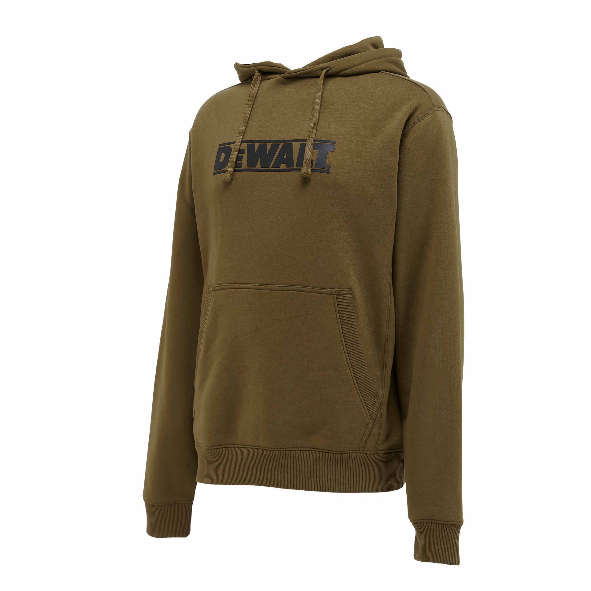 slide 3 of 4, DEWALT Men's Green Heavy weight Knit Long sleeve Solid Hoodie ( Medium ), 1 ct