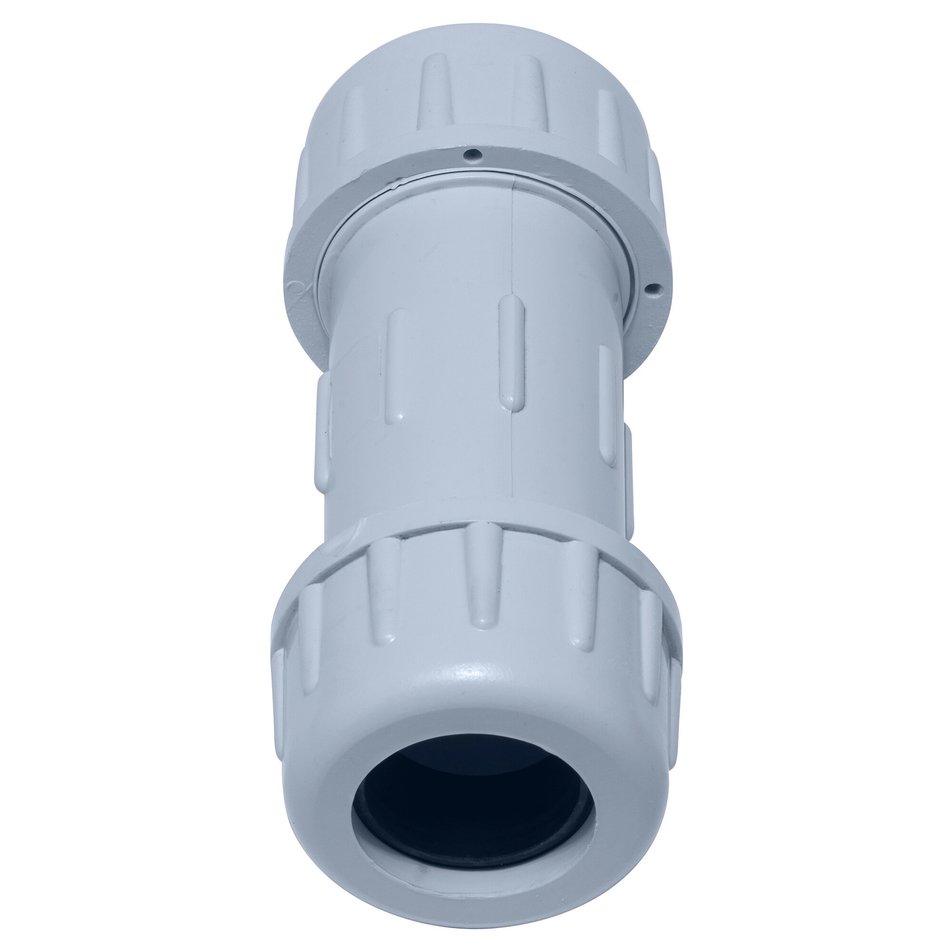 slide 5 of 6, RELIABILT 1-in Schedule 40 PVC Compression Coupling, 1 ct