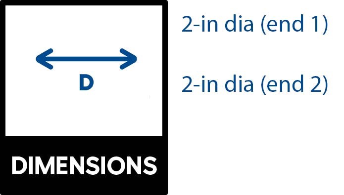 slide 2 of 6, RELIABILT 2-in Schedule 40 PVC Union, 1 ct