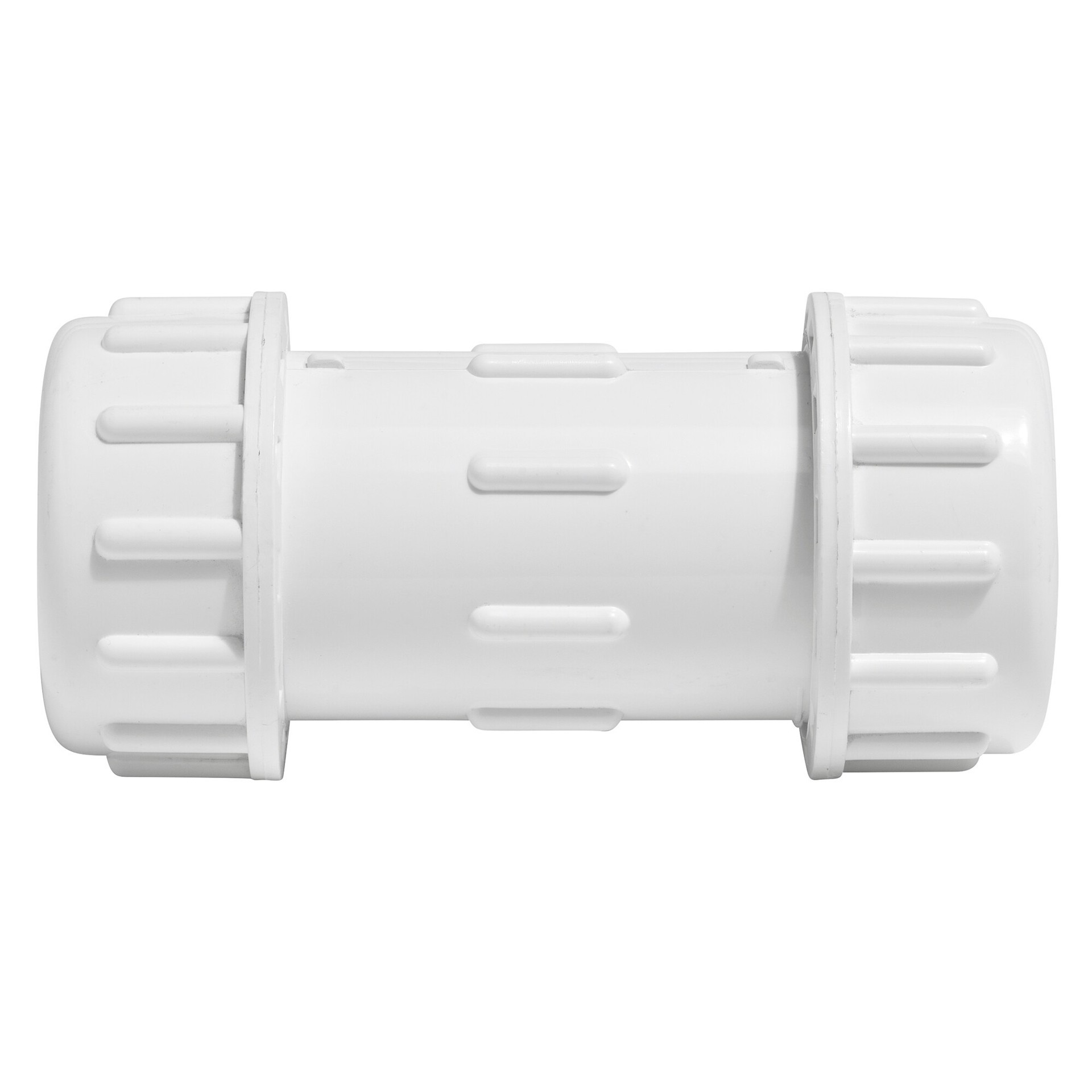 slide 3 of 6, RELIABILT 1-1/4-in Schedule 40 PVC Compression Coupling, 1 ct