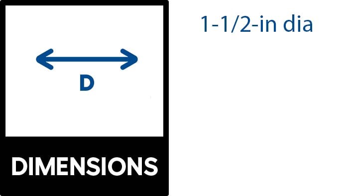 slide 2 of 6, RELIABILT 1-1/2-in Schedule 40 PVC Compression Coupling, 1 ct