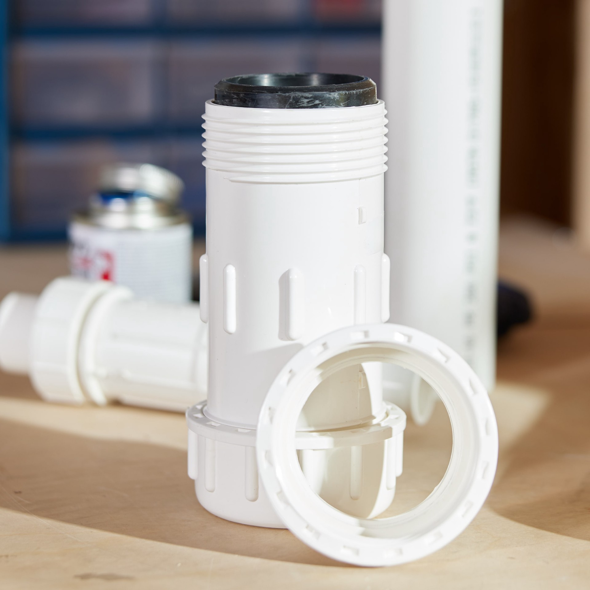 slide 6 of 6, RELIABILT 2-in Schedule 40 PVC Compression Coupling, 1 ct