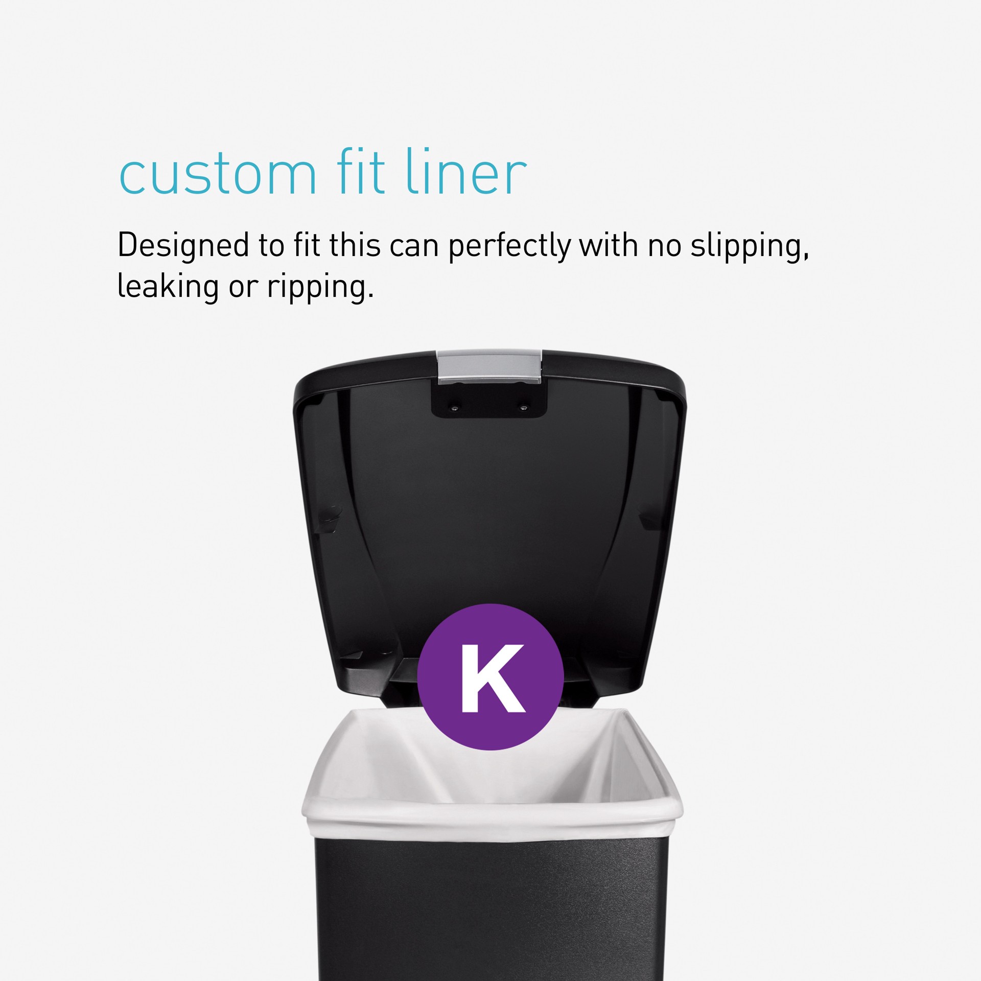 slide 5 of 6, simplehuman 40 Liter Black Plastic Wheeled Indoor/Outdoor Kitchen Step Trash Can, 1 ct