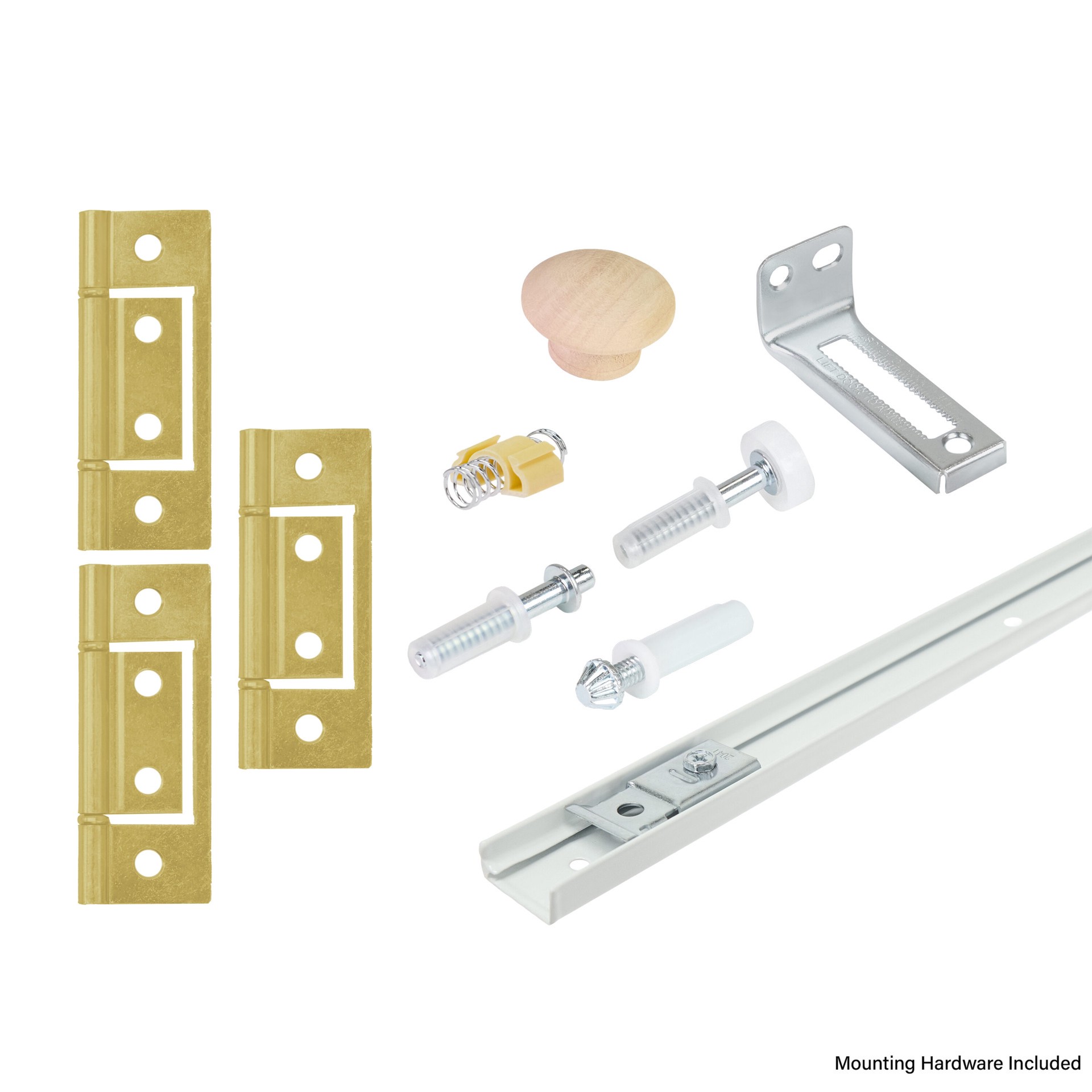 slide 1 of 6, M-D 36-in Bifold Closet Door Track kit, 1 ct