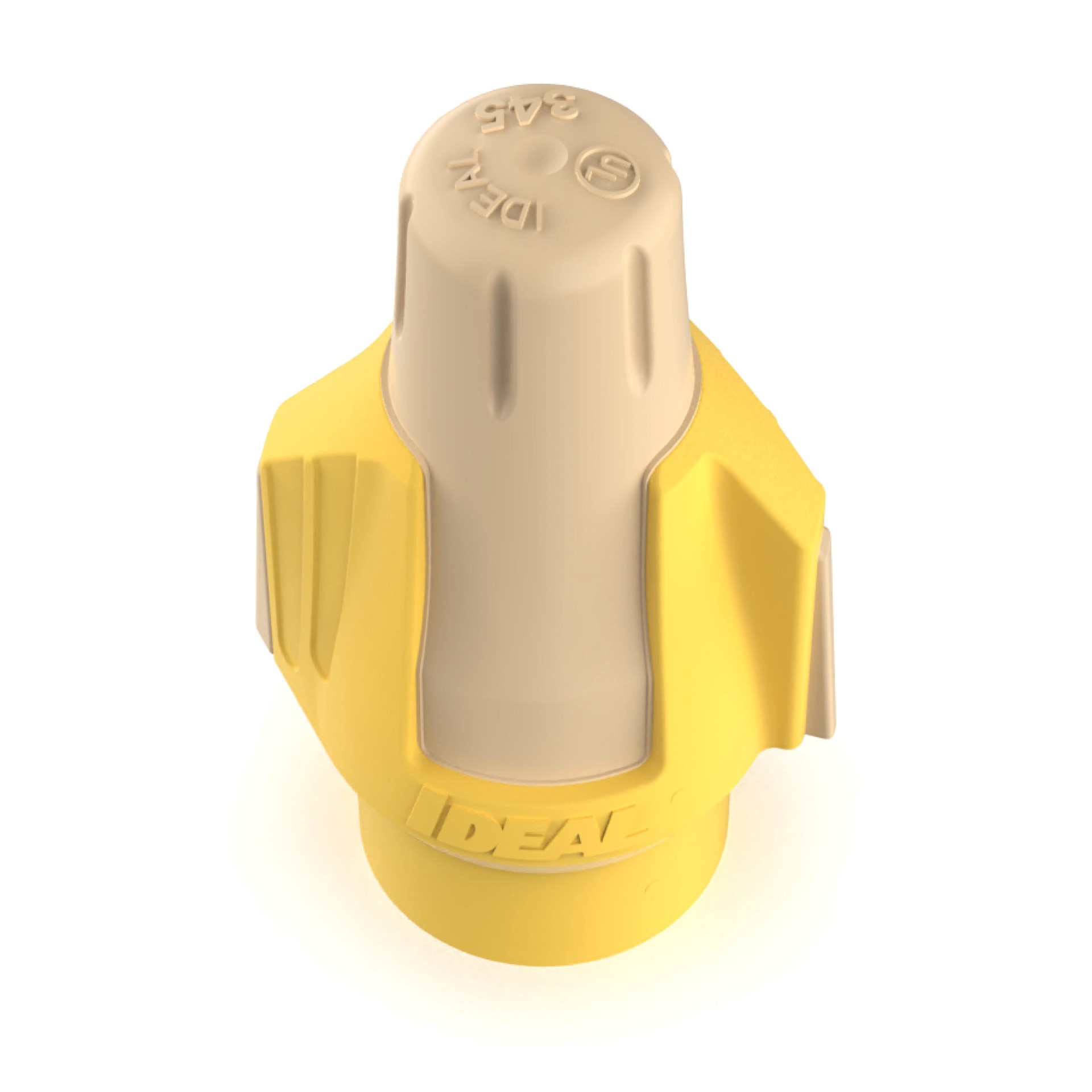 slide 6 of 6, IDEAL Wing Wire Connectors Yellow/Tan ( 125 -Pack ), 1 ct