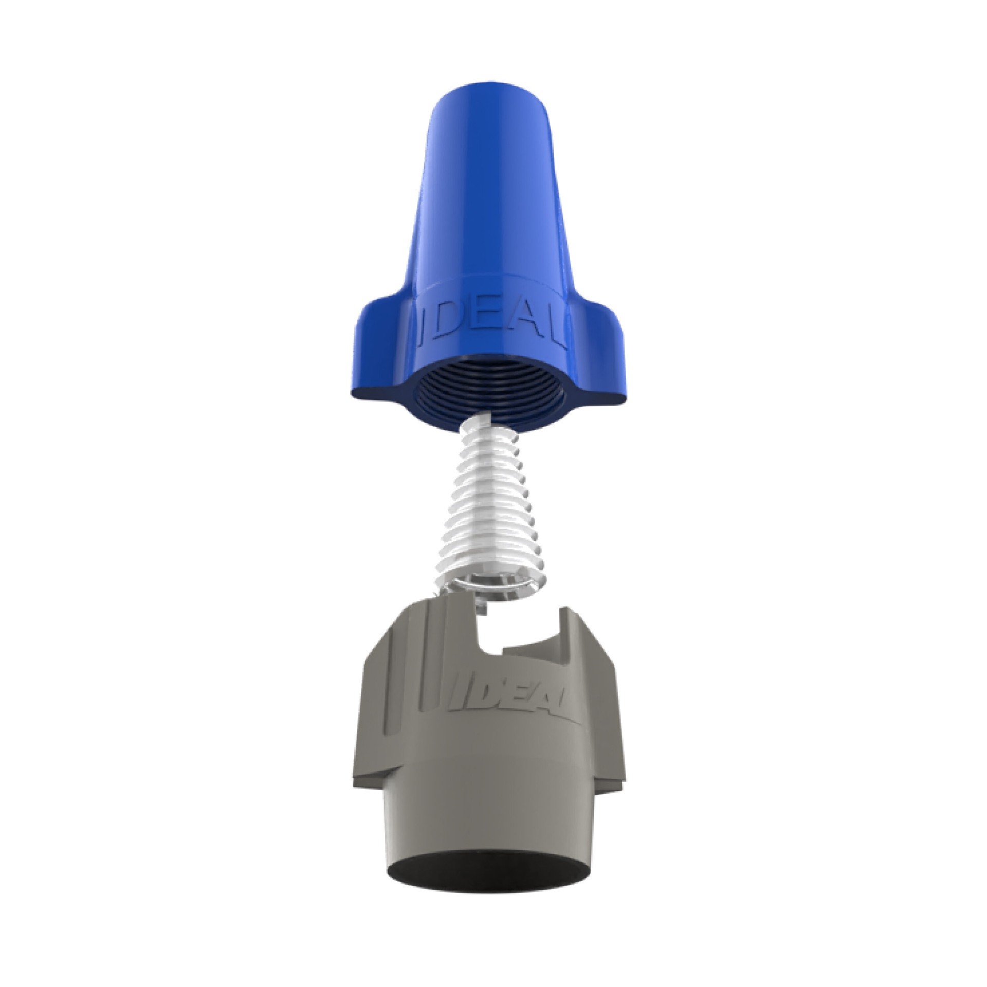 slide 6 of 6, IDEAL Twist-on Wire Connectors Blue/Gray ( 5 -Pack ), 1 ct