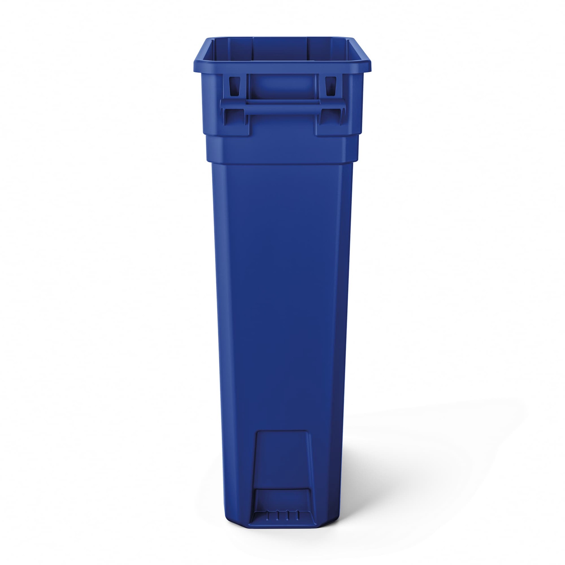 slide 3 of 6, Suncast 23 Gallon Blue Resin Indoor Kitchen Detached Lid Trash Can, 1 ct