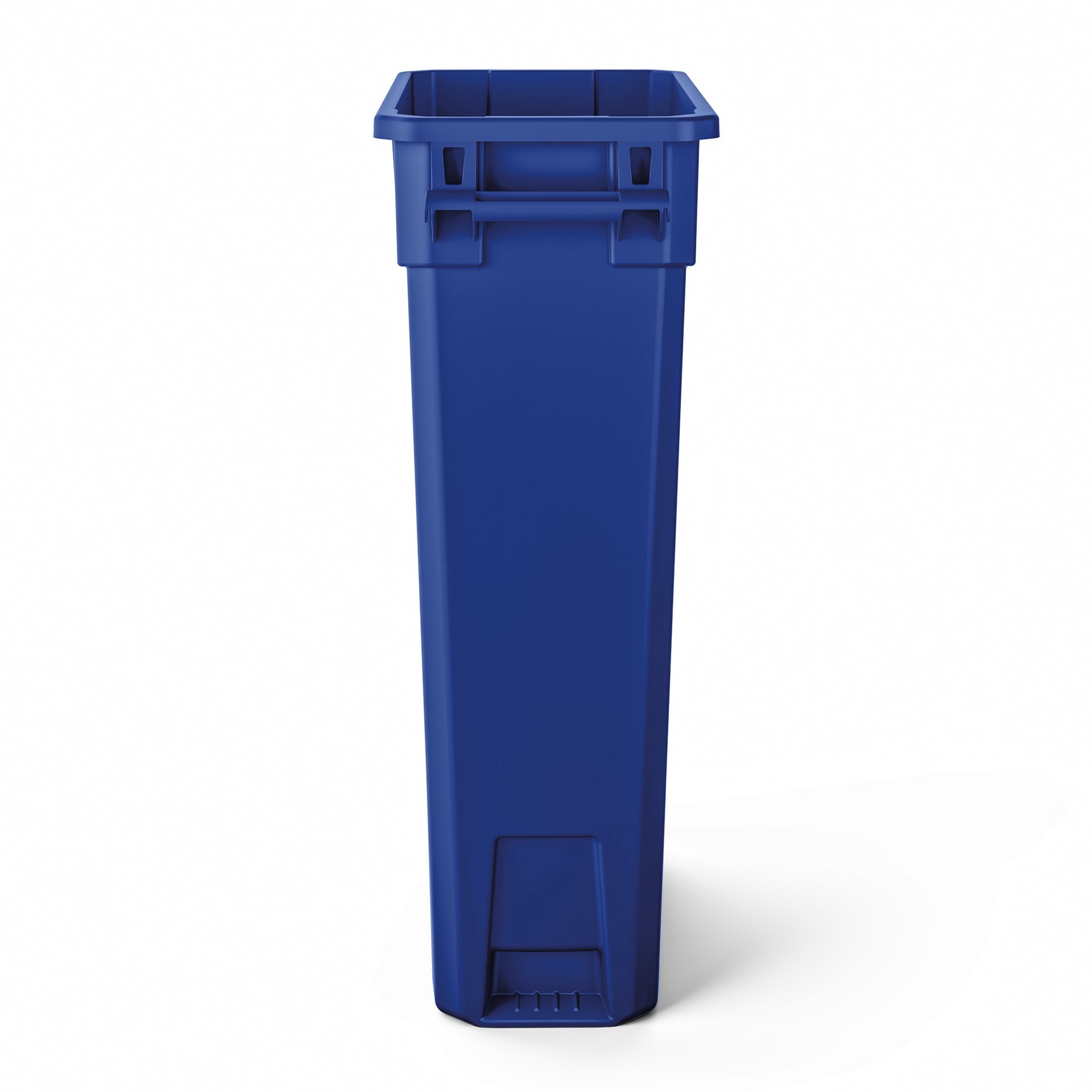 slide 4 of 6, Suncast 23 Gallon Blue Resin Indoor Kitchen Detached Lid Trash Can, 1 ct