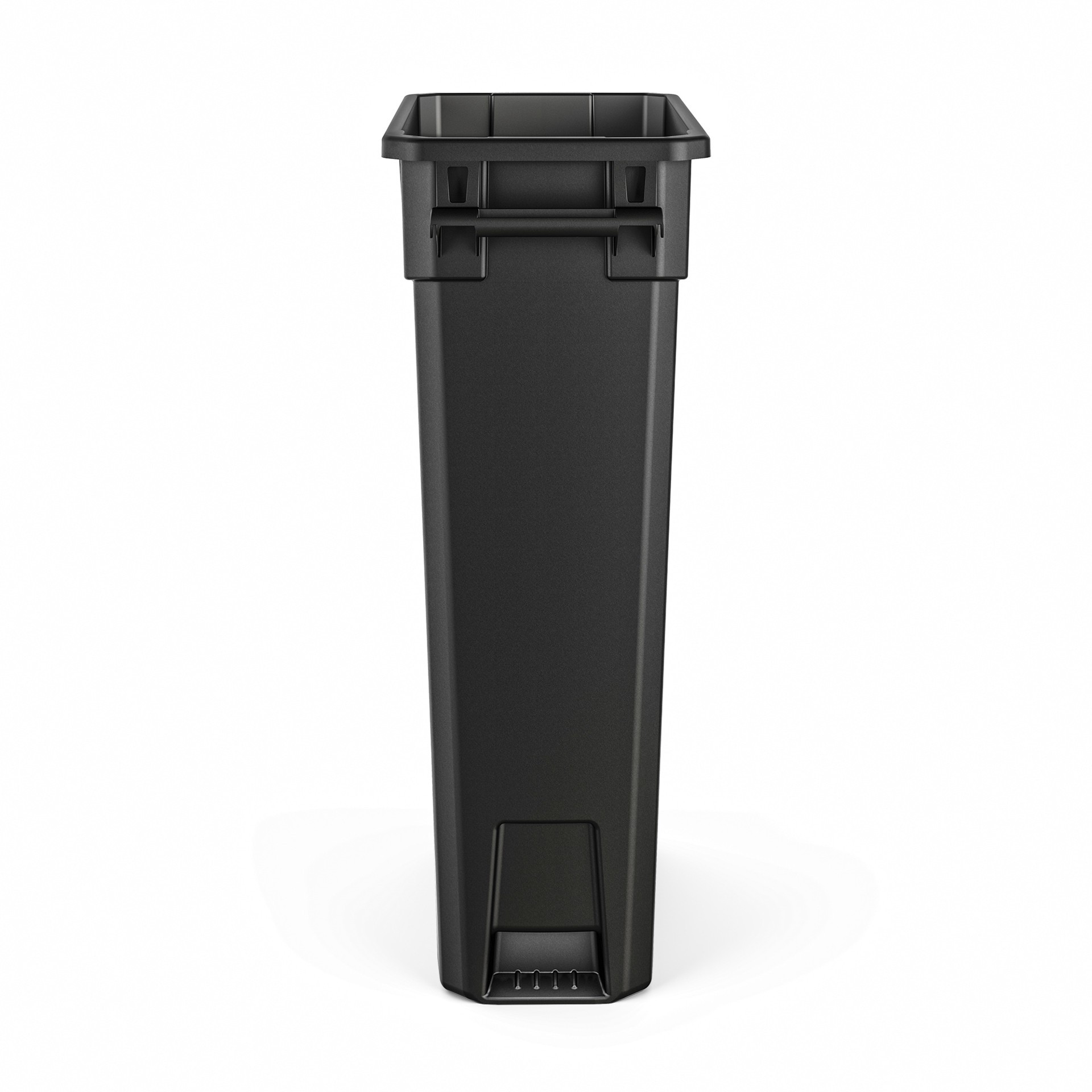 slide 5 of 5, Suncast 23 Gallon Black Resin Indoor Kitchen Detached Lid Trash Can, 1 ct