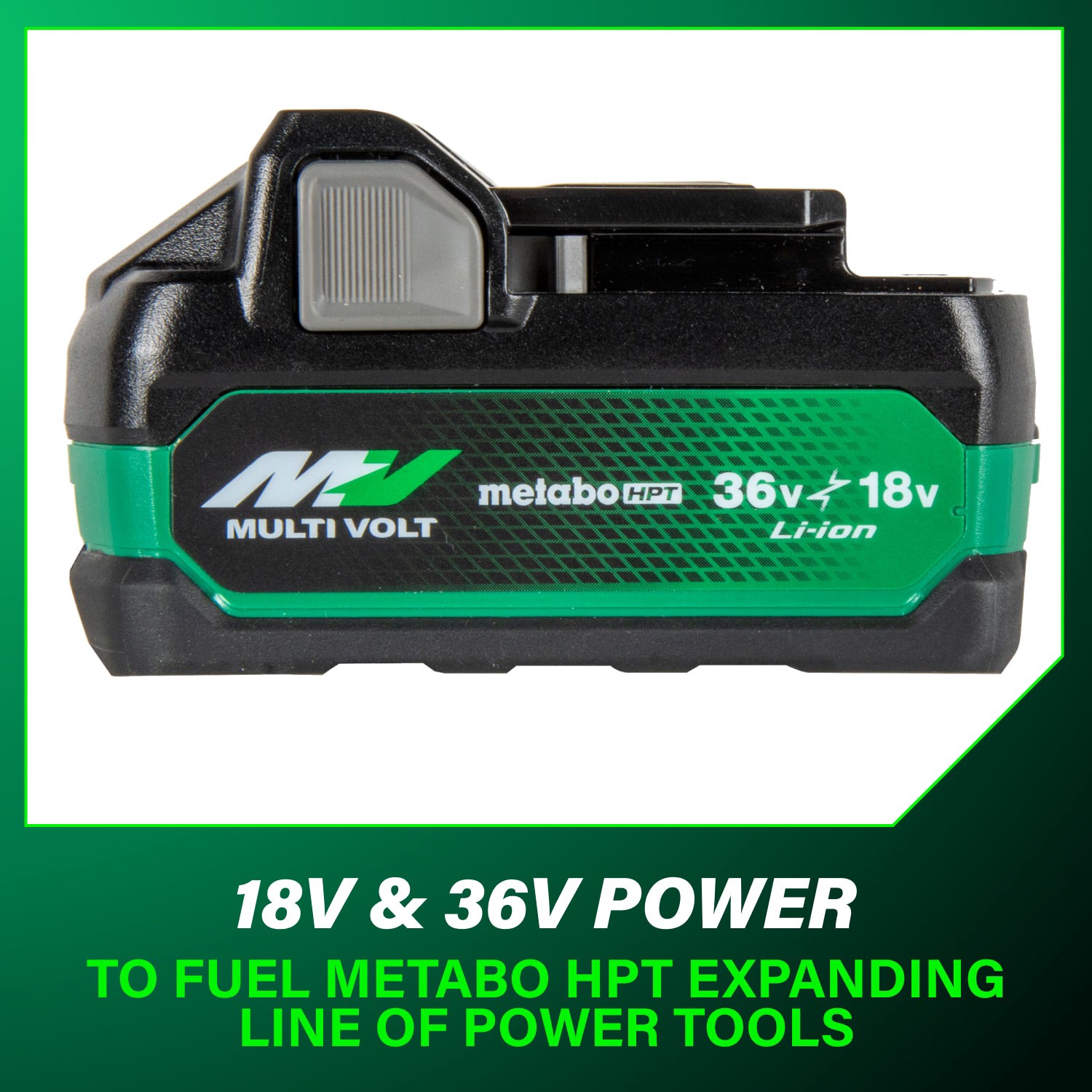 slide 6 of 6, Metabo HPT 36 -Volt 1 -Pack Lithium-ion ( 5 Ah Battery ), 1 ct