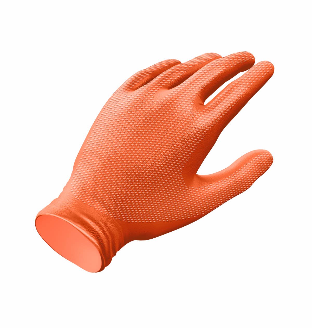 slide 5 of 6, Venom Steel Heavy Duty One size fits all 100 -Count Textured -Grip Nitrile Disposable cleaning gloves 50 -Pairs, 1 ct