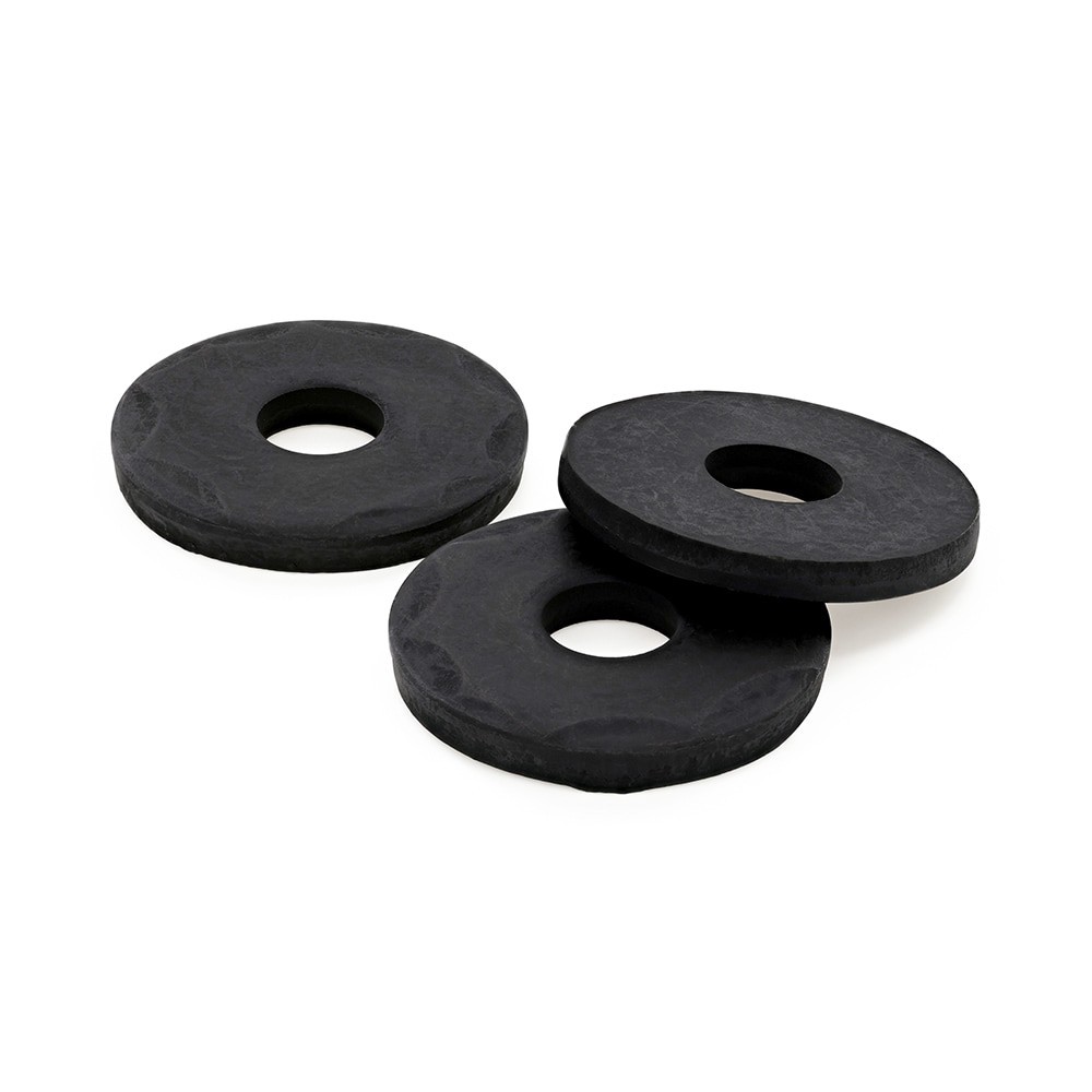 slide 5 of 6, Deck Plus 4 -Pack #10 x Black Fender Washer, 1 ct