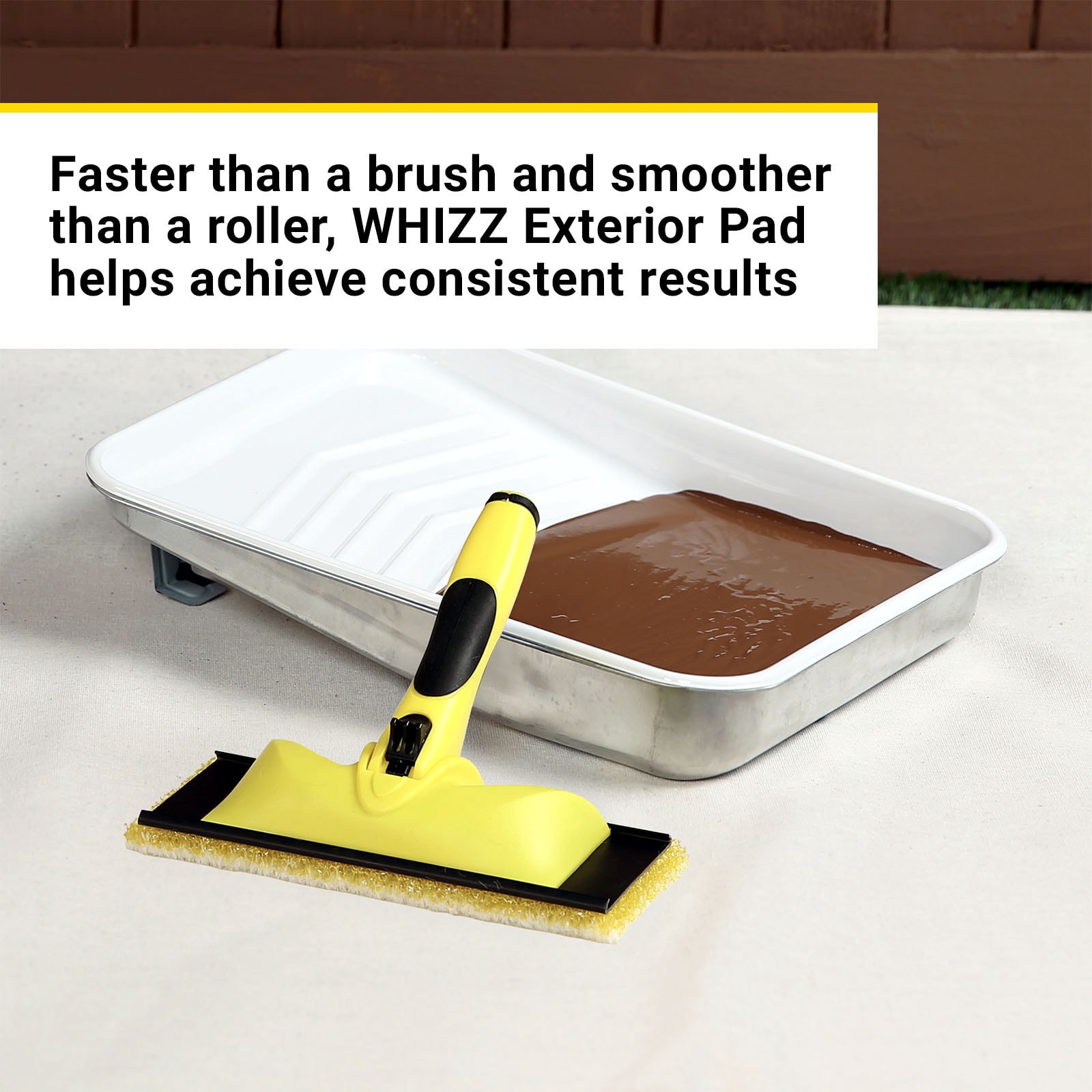 slide 3 of 6, WHIZZ 0.75-in x 9-in Plastic Stain pad, 1 ct