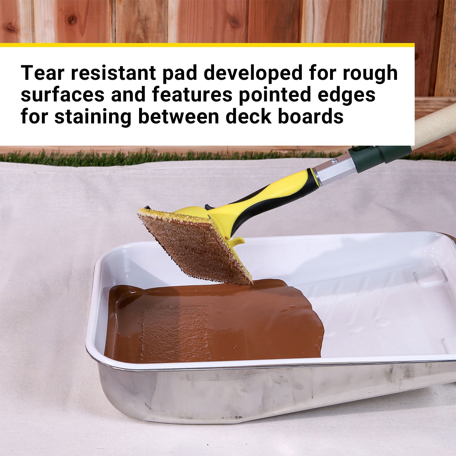 slide 5 of 6, WHIZZ 5.25-in x 9-in Plastic Stain pad, 1 ct