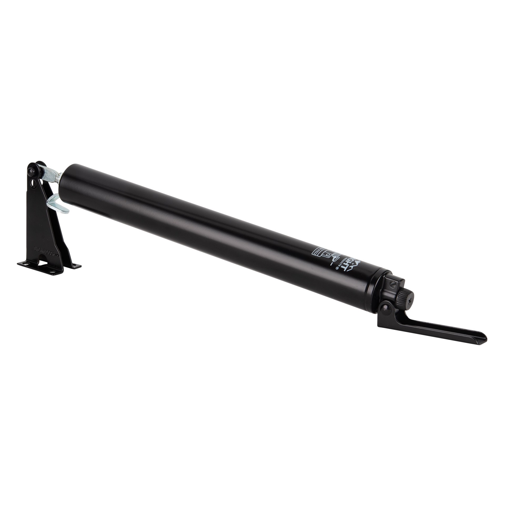 slide 2 of 6, WRIGHT PRODUCTS 10.5-in Latch Kit Adjustable Black Aluminum Hold Open Screen/Storm door handle set hardware kit, 1 ct