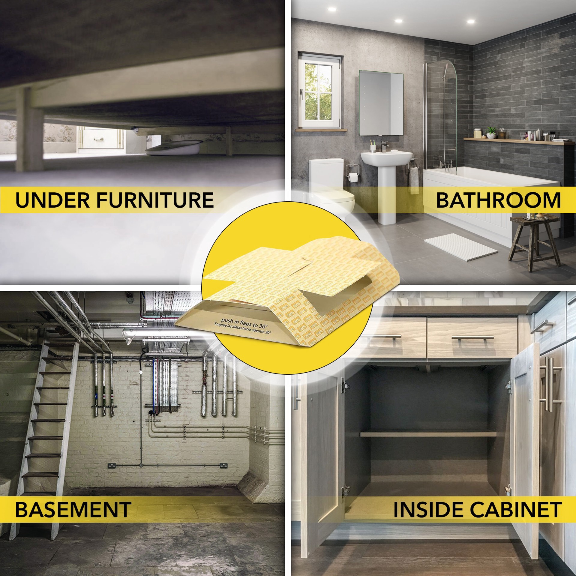 slide 3 of 6, Harris Easy-To-Use Roach Indoor Glue Cartridge Insect Trap 2 -Pack, 1 ct