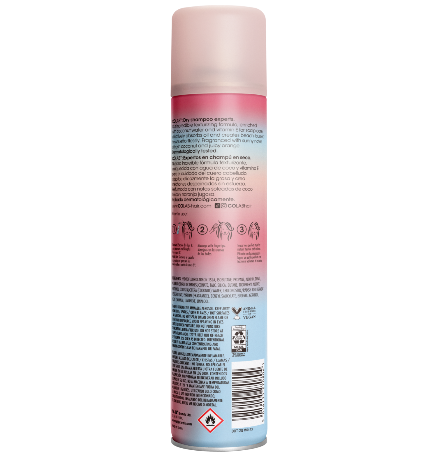 slide 2 of 7, COLAB Dry Shampoo Beach Texturizing Hair Spray - 6.2oz, 6.2 oz