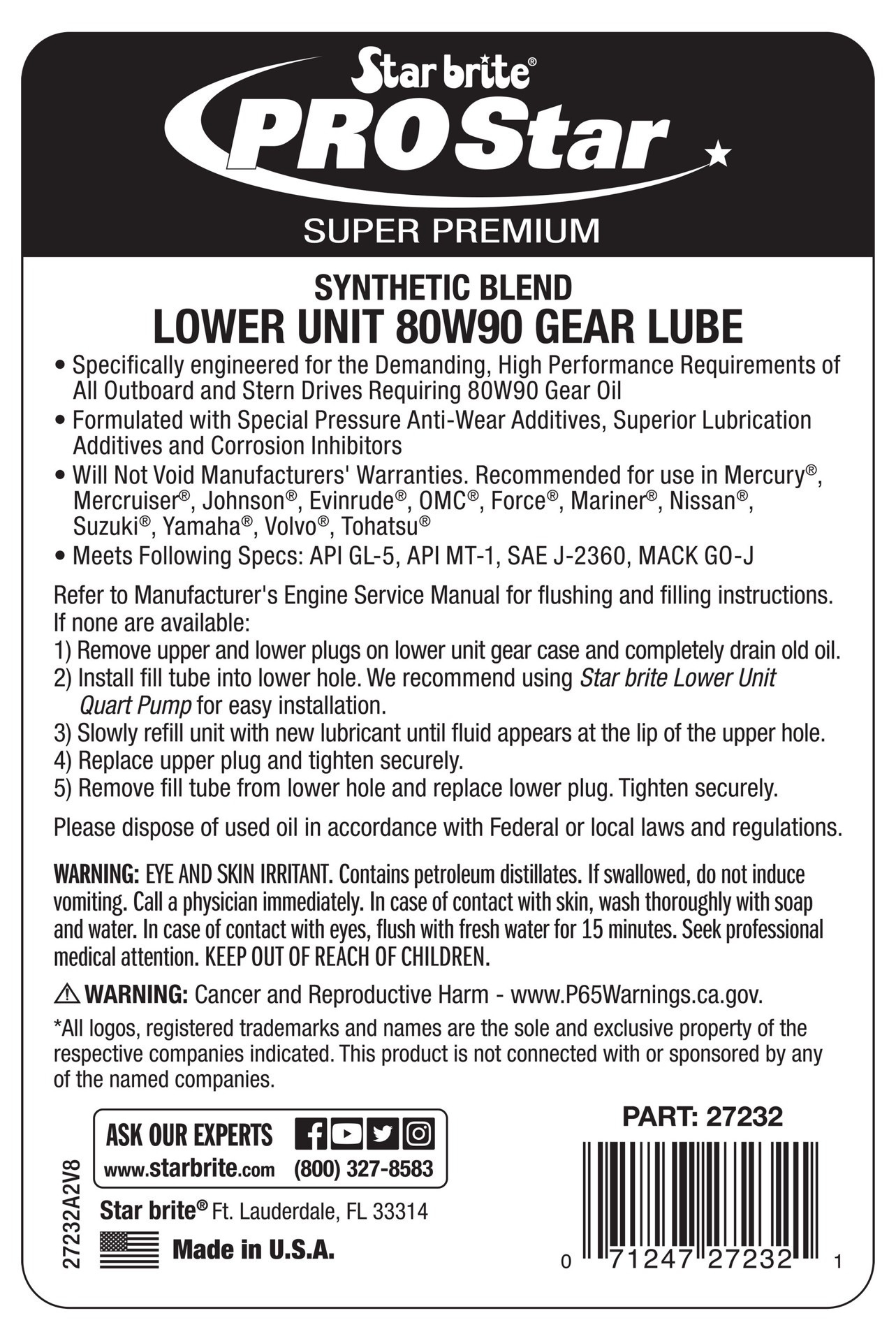 slide 3 of 3, Star brite Tune Up Kit, Compatible with Synthetic Blend, 1 ct