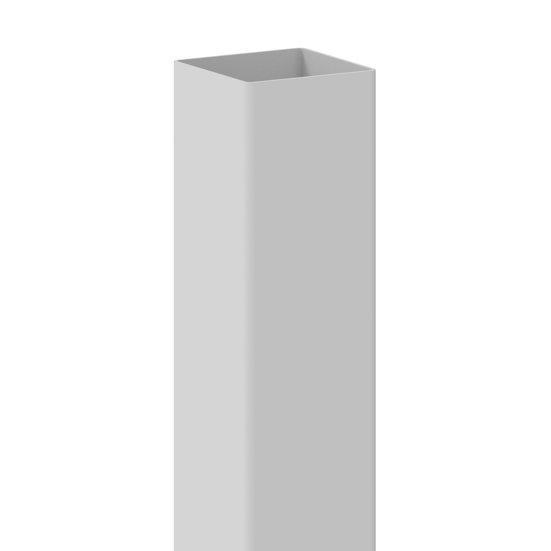slide 1 of 6, RDI 4-in x 4-in x 3-ft White Composite Deck Post sleeve, 1 ct