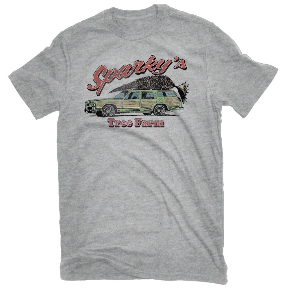 slide 1 of 3, Men's Gray Light weight Knit Short sleeve Graphic Holiday T-shirt ( 2XL ), 1 ct