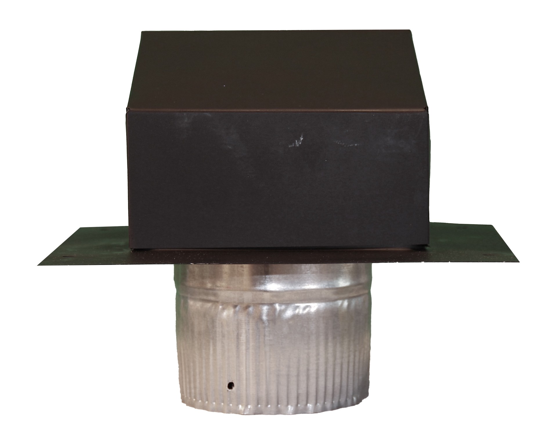 slide 3 of 4, Air Vent 4-in x 10.5-in Galvanized steel Vent and Pipe Flashing, 1 ct