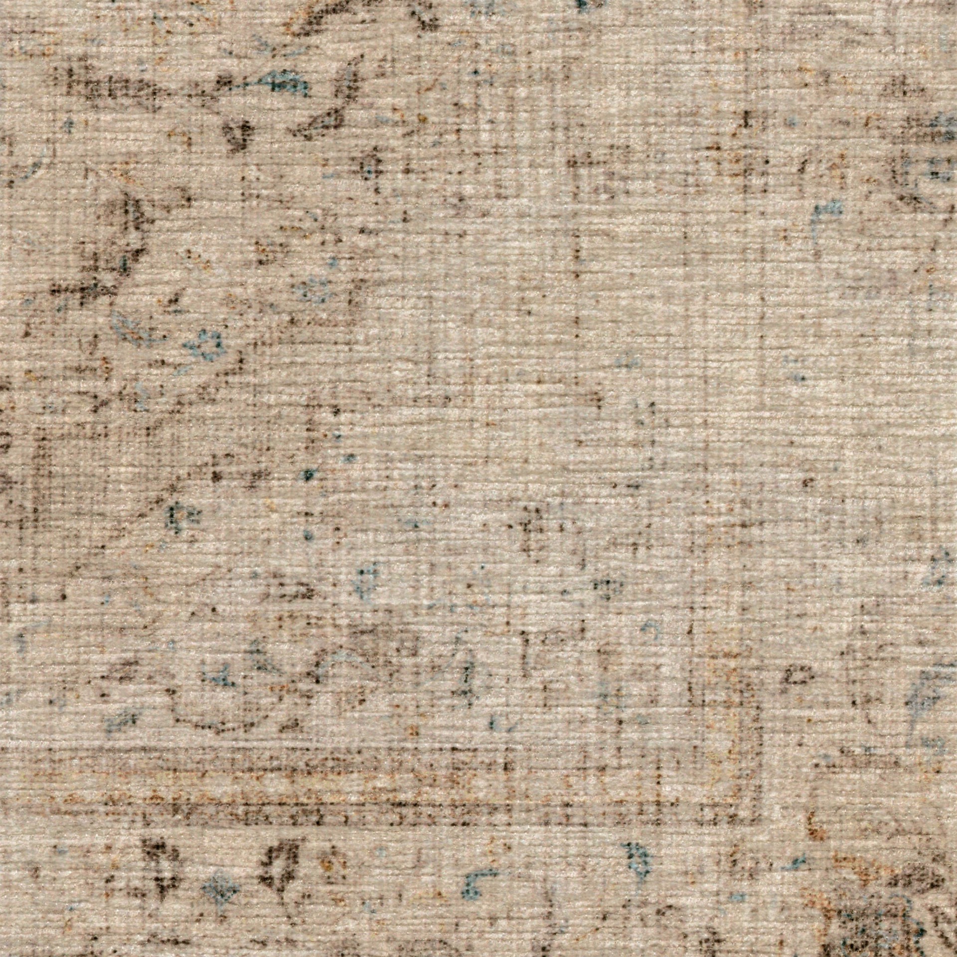 slide 4 of 6, Ruggable Adeline 3 x 5 (ft) Flatweave Polyester Ivory Opal Rectangular Indoor Paisley Vintage Machine washable Pet Friendly Area rug, 1 ct