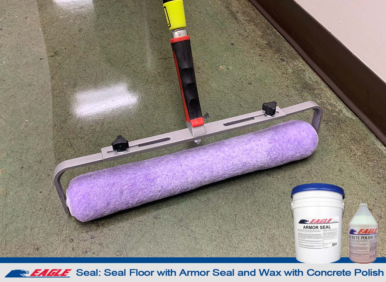 slide 3 of 4, Eagle Clear Acrylic High-gloss Ready-to-use Concrete sealer ( 5-gallon ), 1 ct