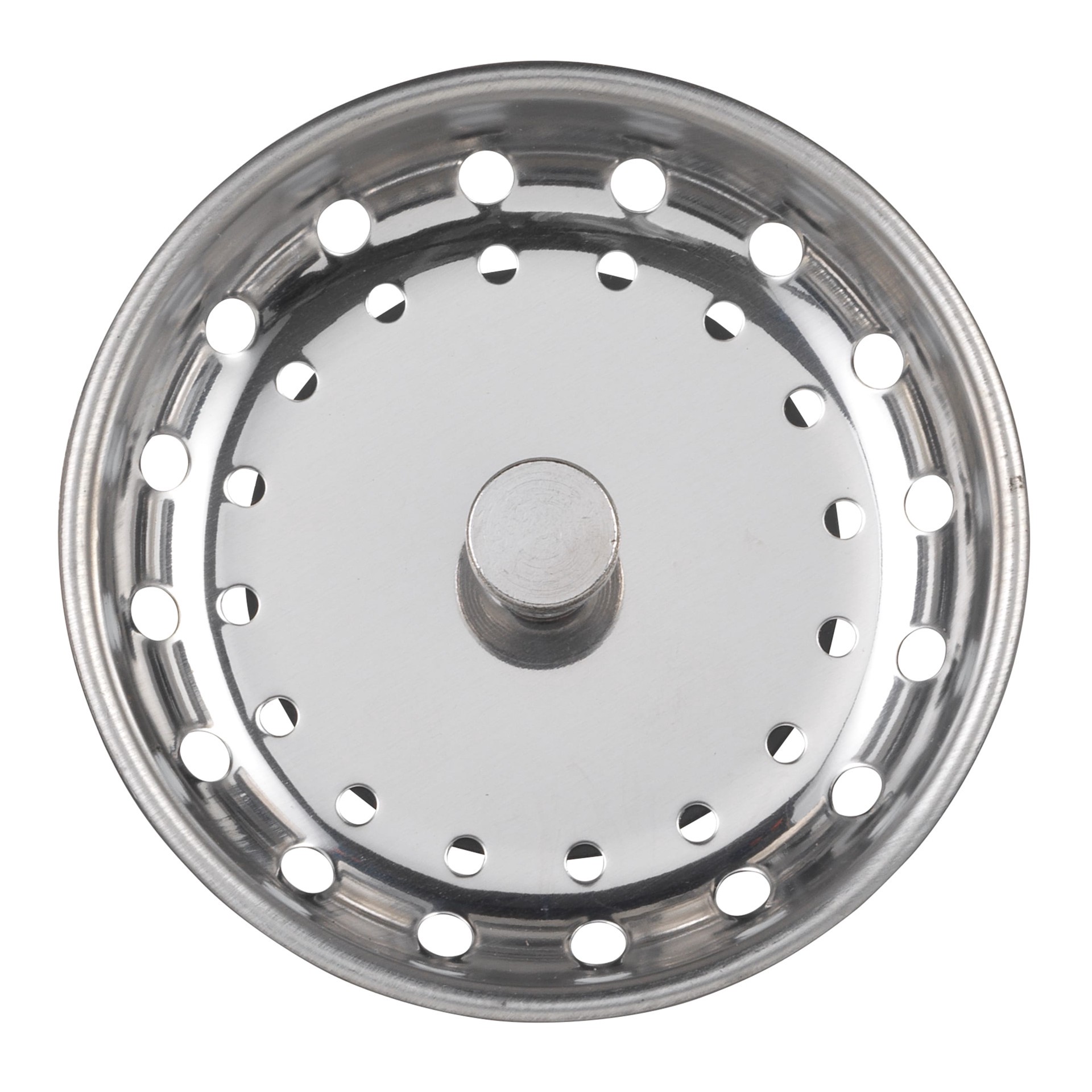 slide 2 of 6, Project Source 3.17-in Stainless steel Rust Resistant Strainer basket, 1 ct