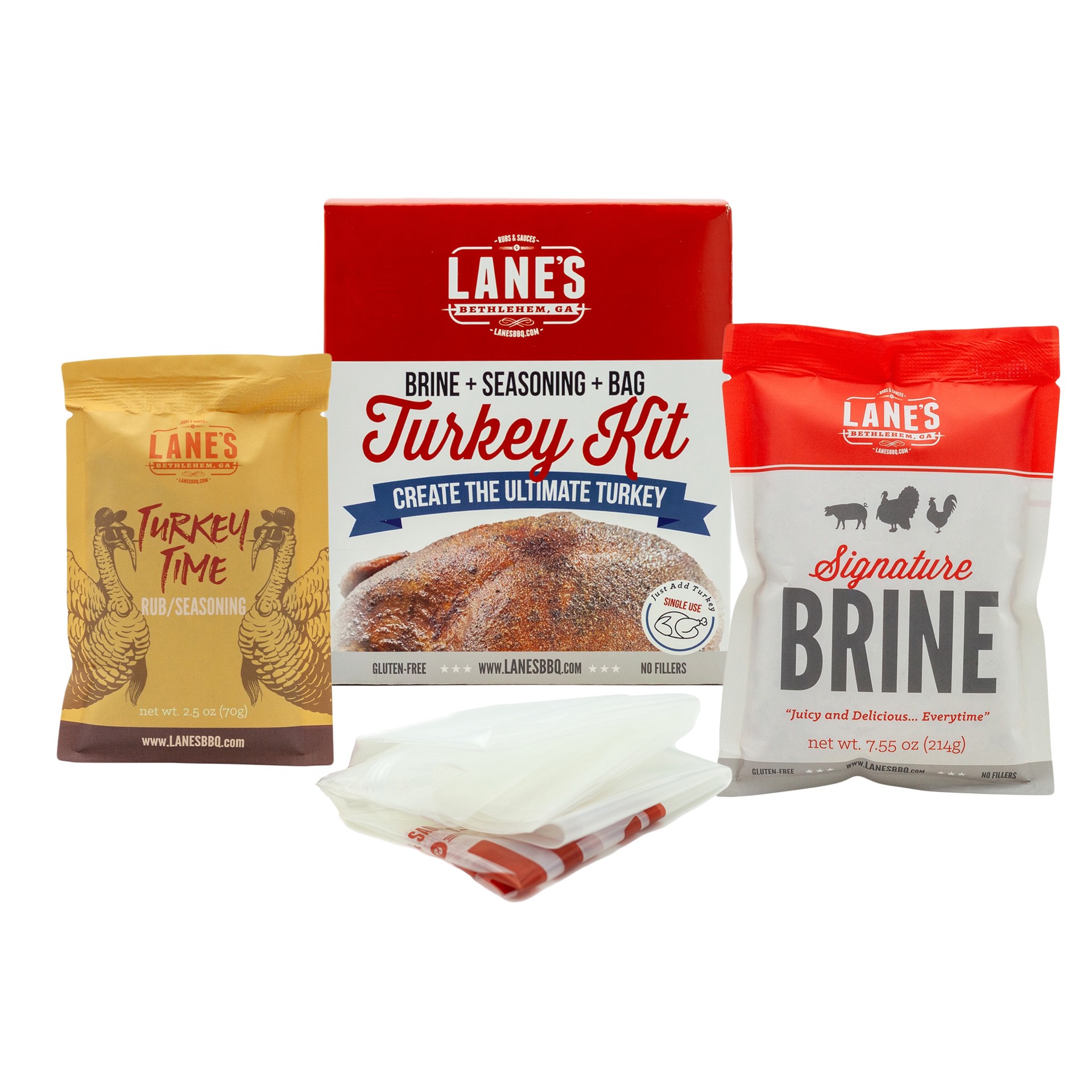 slide 2 of 3, Lane's BBQ 13-oz Signature Brine kit, 1 ct
