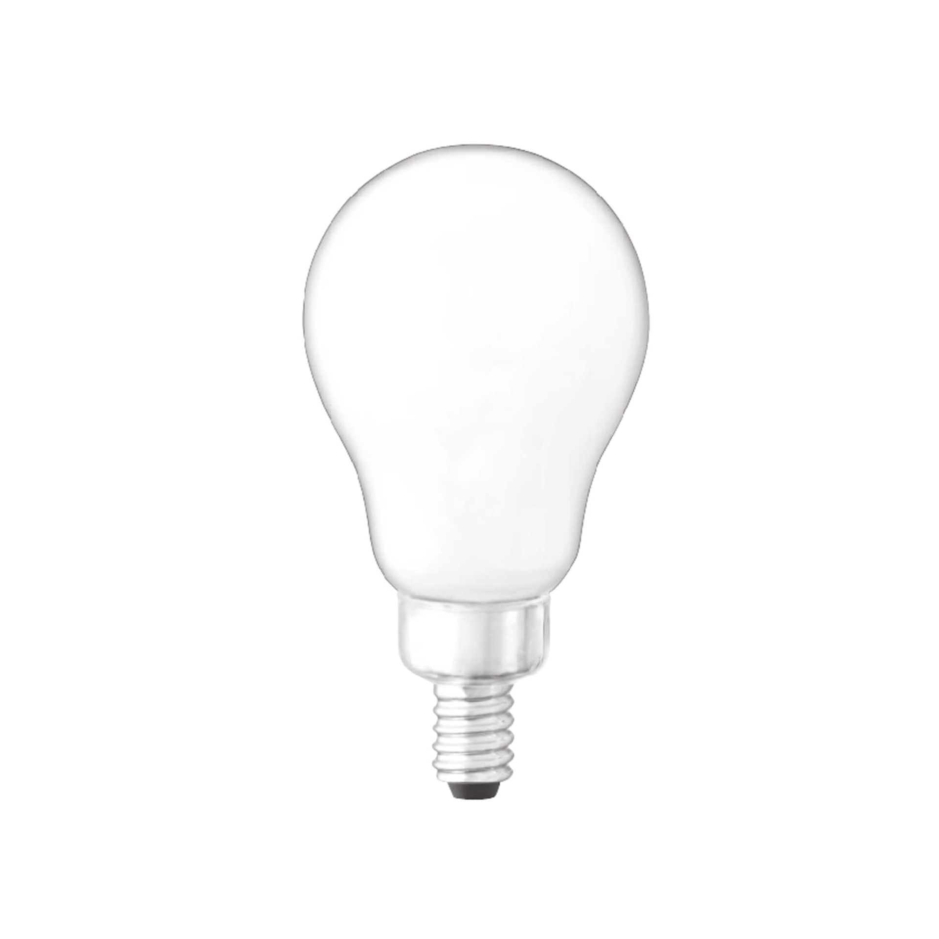 slide 4 of 6, Utilitech 60 -Watt EQ A15 Soft white Screw bases Dimmable LED General purpose Light Bulb 3 -Pack, 1 ct