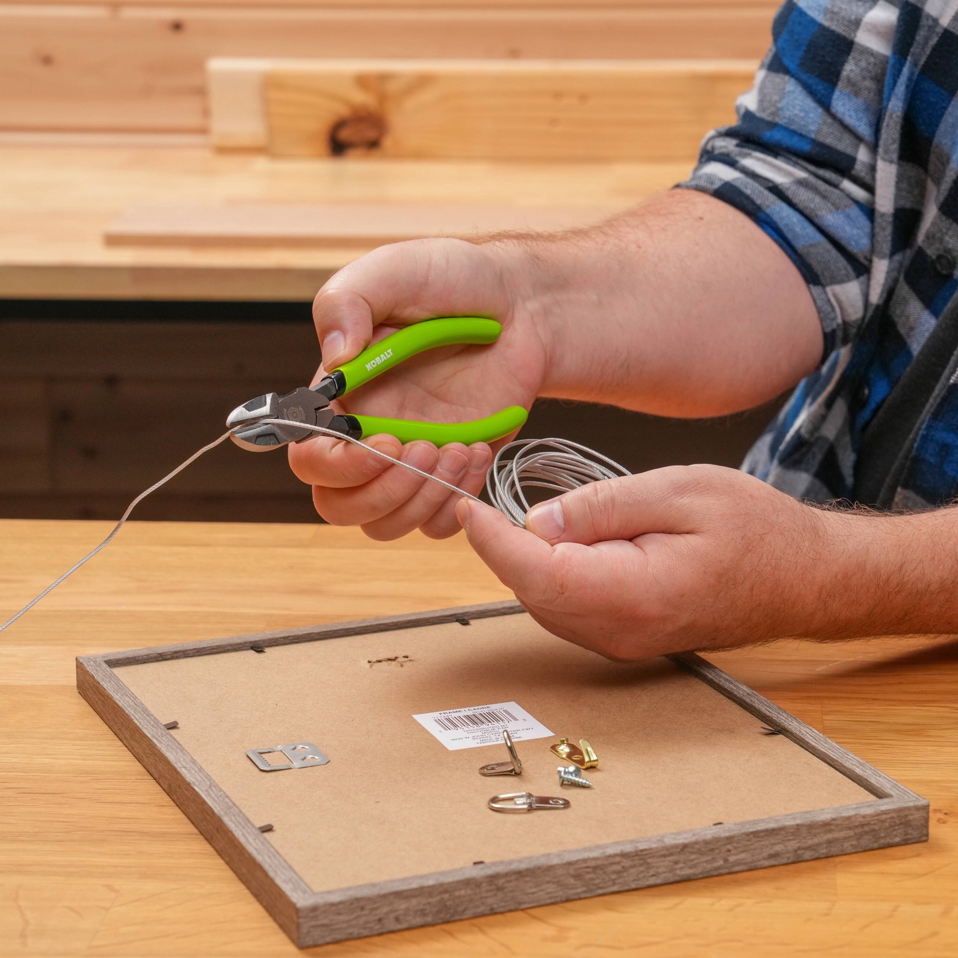 slide 4 of 4, Kobalt High-vis 6-in Diagonal cutting pliers, 1 ct