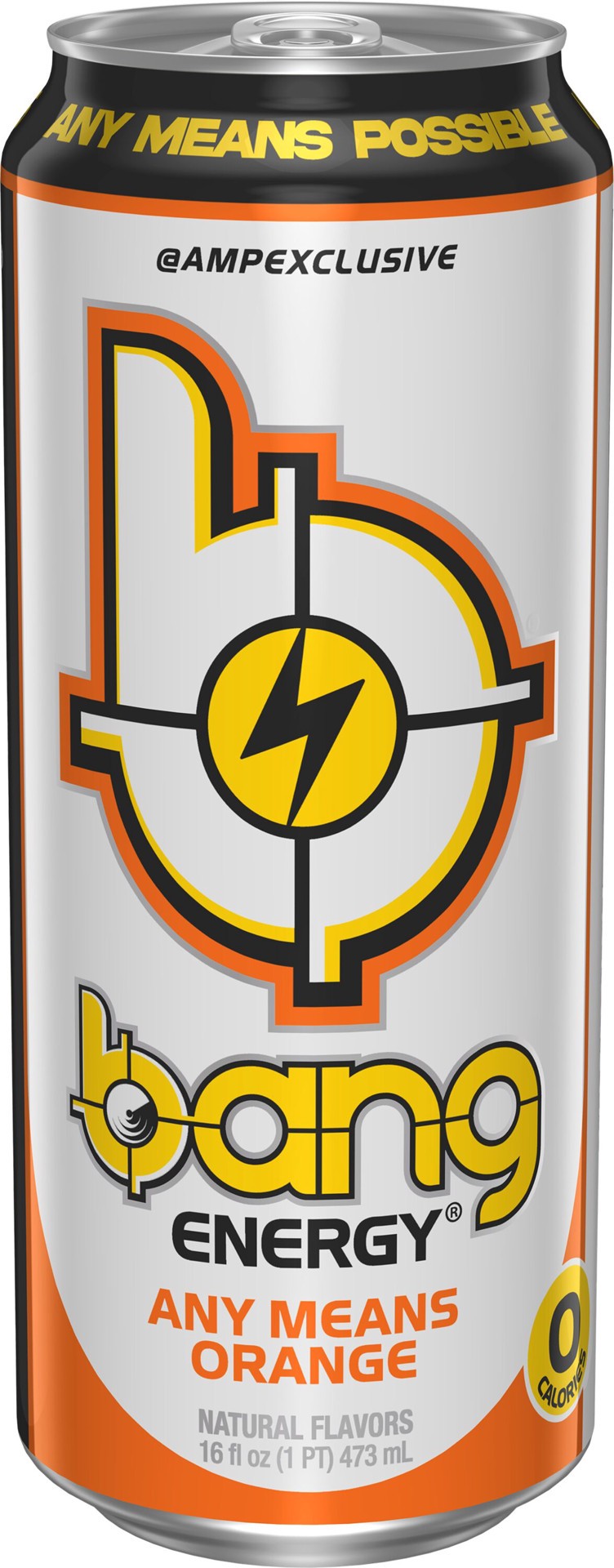 slide 1 of 3, Bang 1 - fl oz Bang Energy Any Means Orange 16 Fl Oz Energy Drink, 1 ct