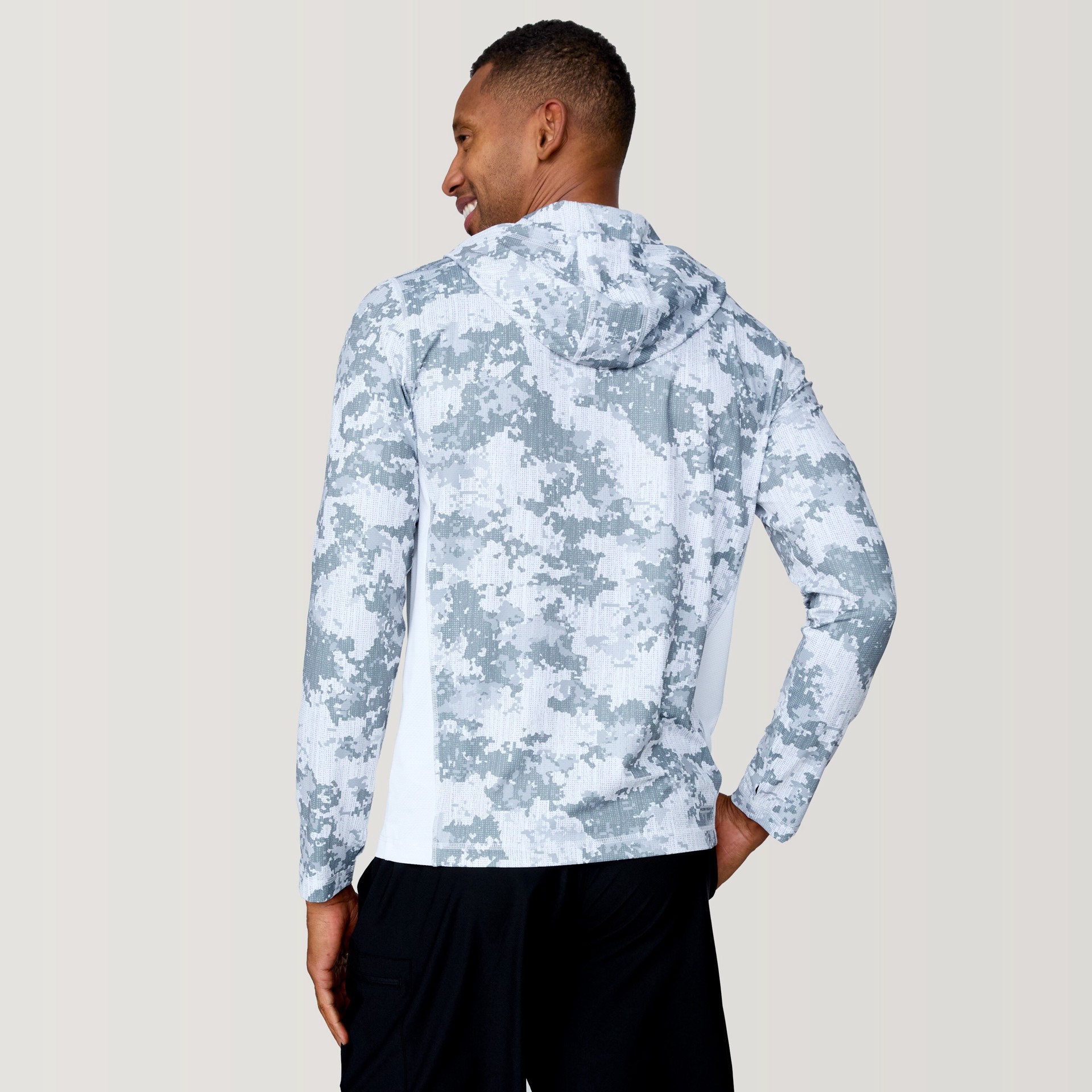 slide 2 of 2, Free Country UPF 50+ Sun Free with Zinc Jade Men's White Knit Long sleeve Hoodie ( Large ), 1 ct