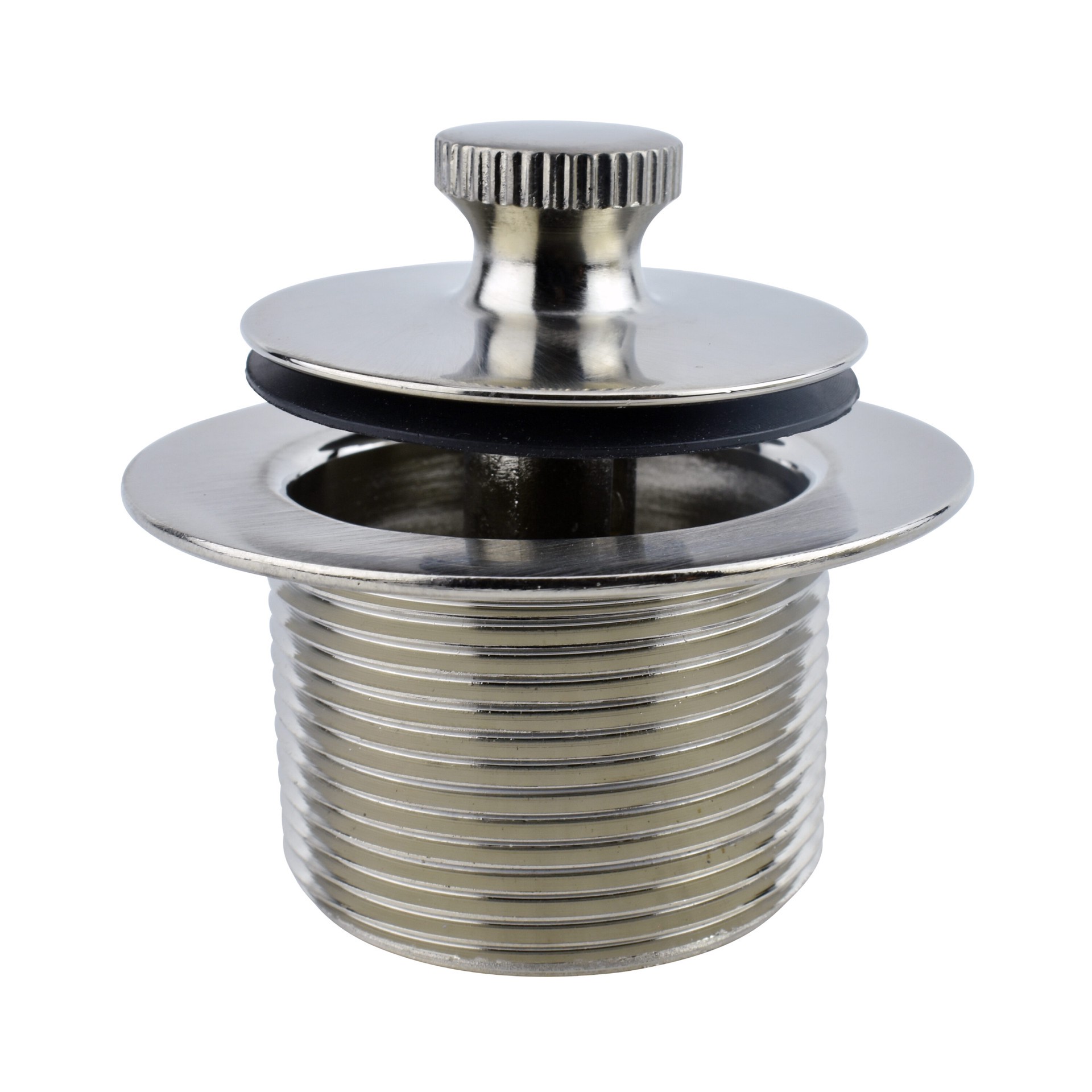 slide 2 of 6, Dearborn Push N Pull Closure Assembly - Brushed Nickel, 1 ct