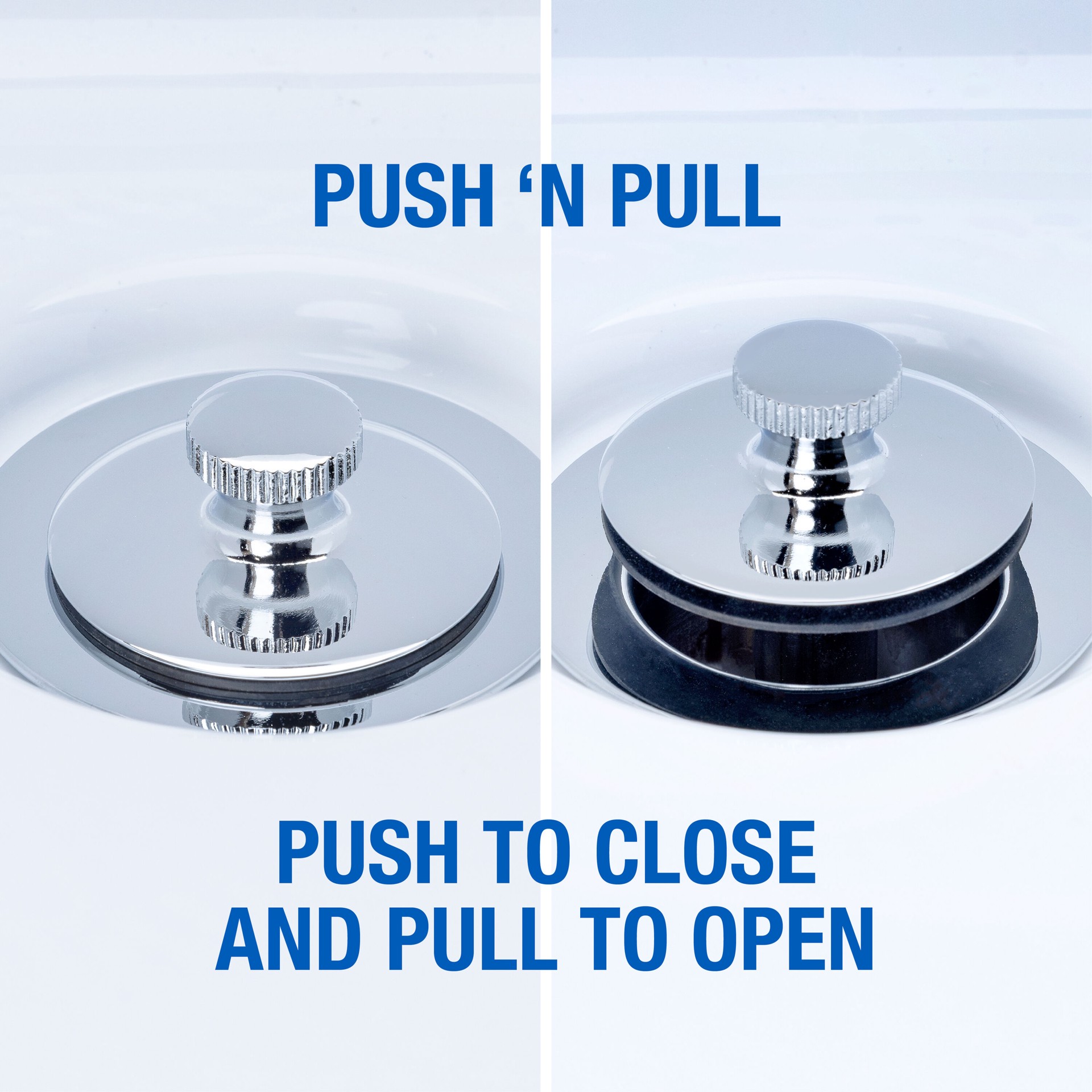 slide 5 of 6, Dearborn Push N Pull Closure Assembly - Brushed Nickel, 1 ct